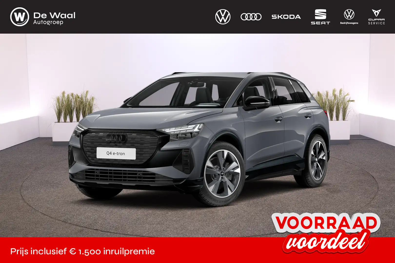 Audi Q4 e-tron 45 Advanced edition 82 kWh Grey - 1