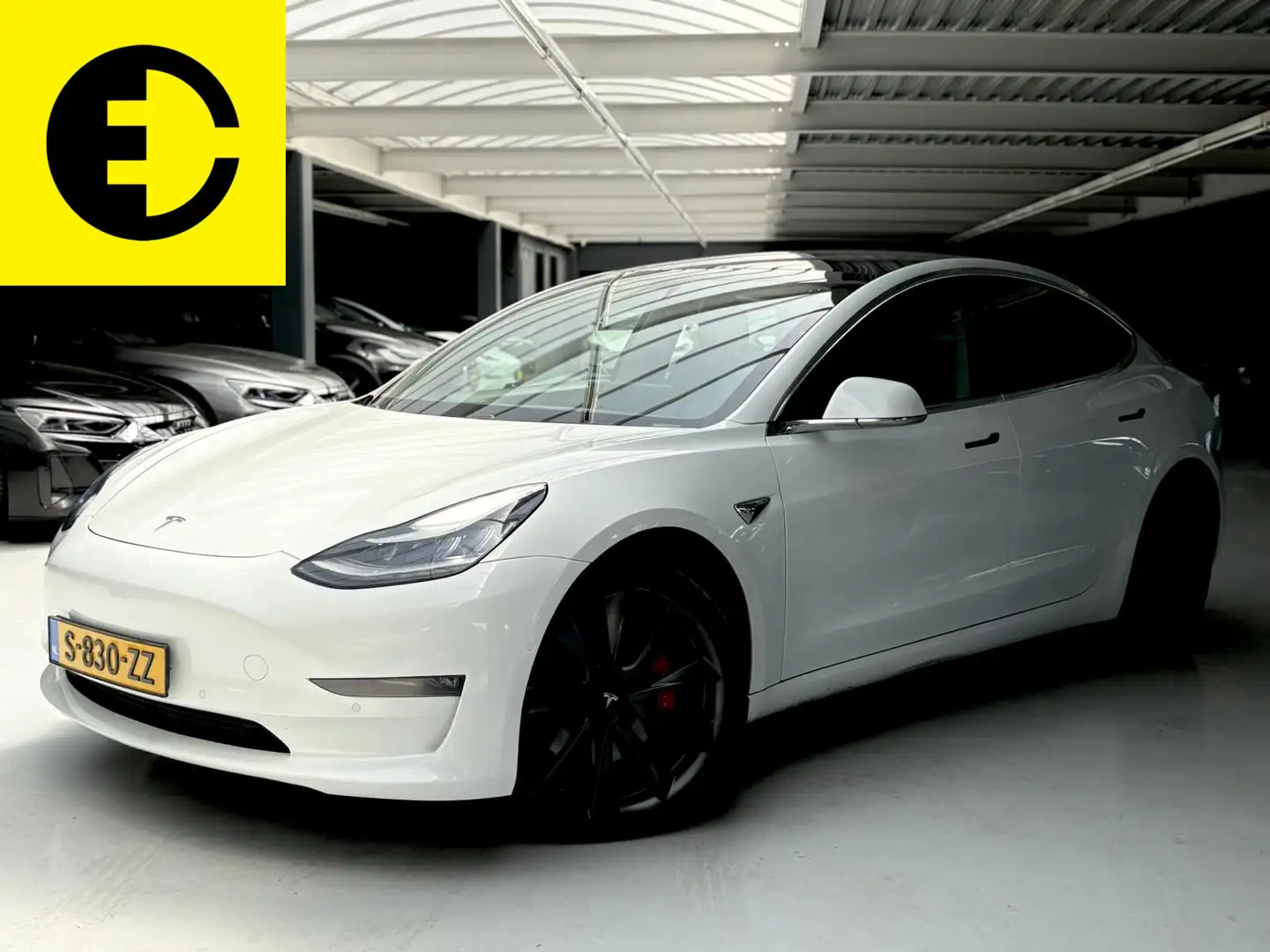 Tesla Model 3 Performance AWD 75 kWh | Stoelverwarming | Carbon White - 1
