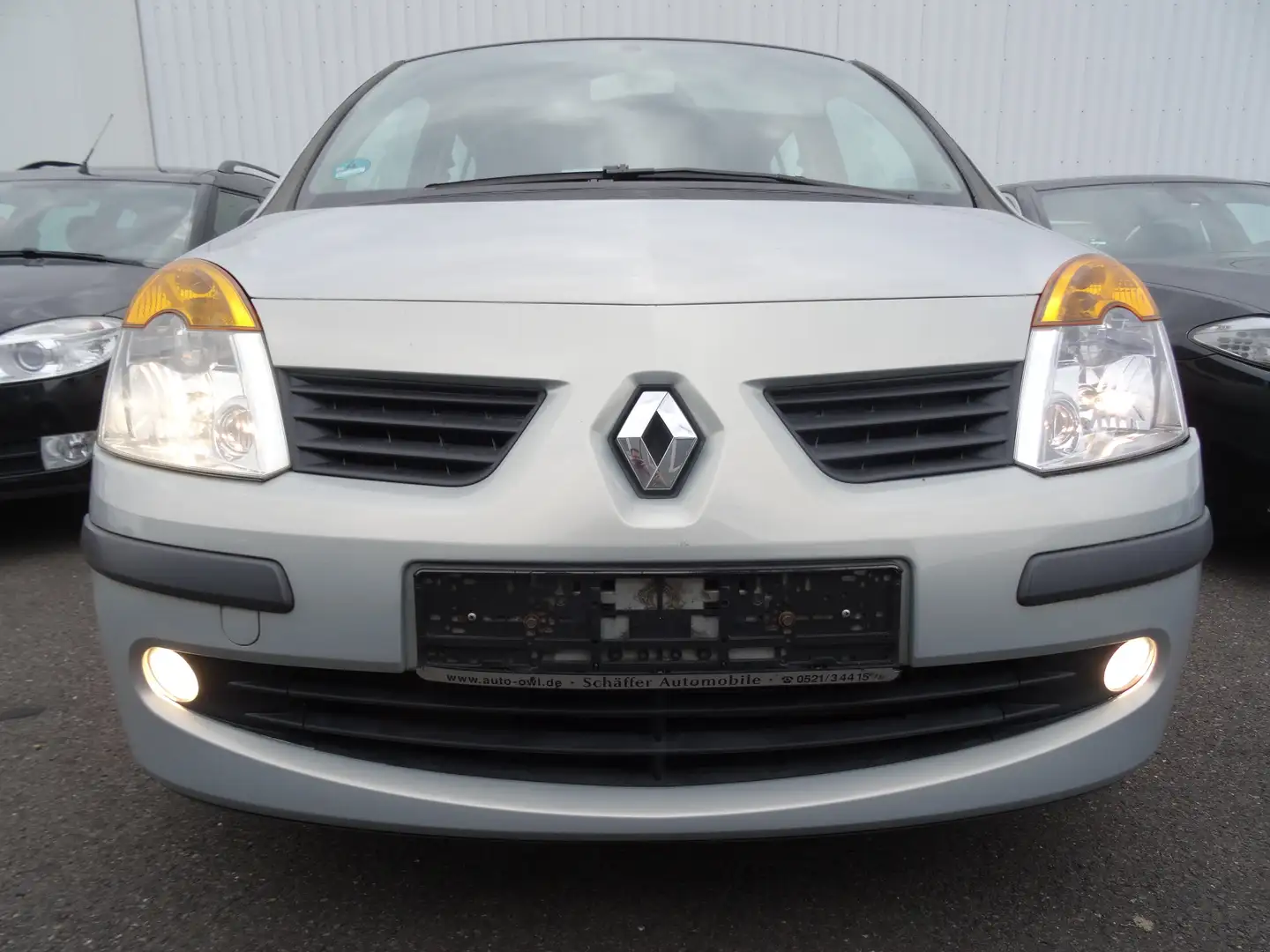 Renault Modus 1.2 16V Cite, Klima, ZV, el. FH, Isofix, ABS... Silber - 1