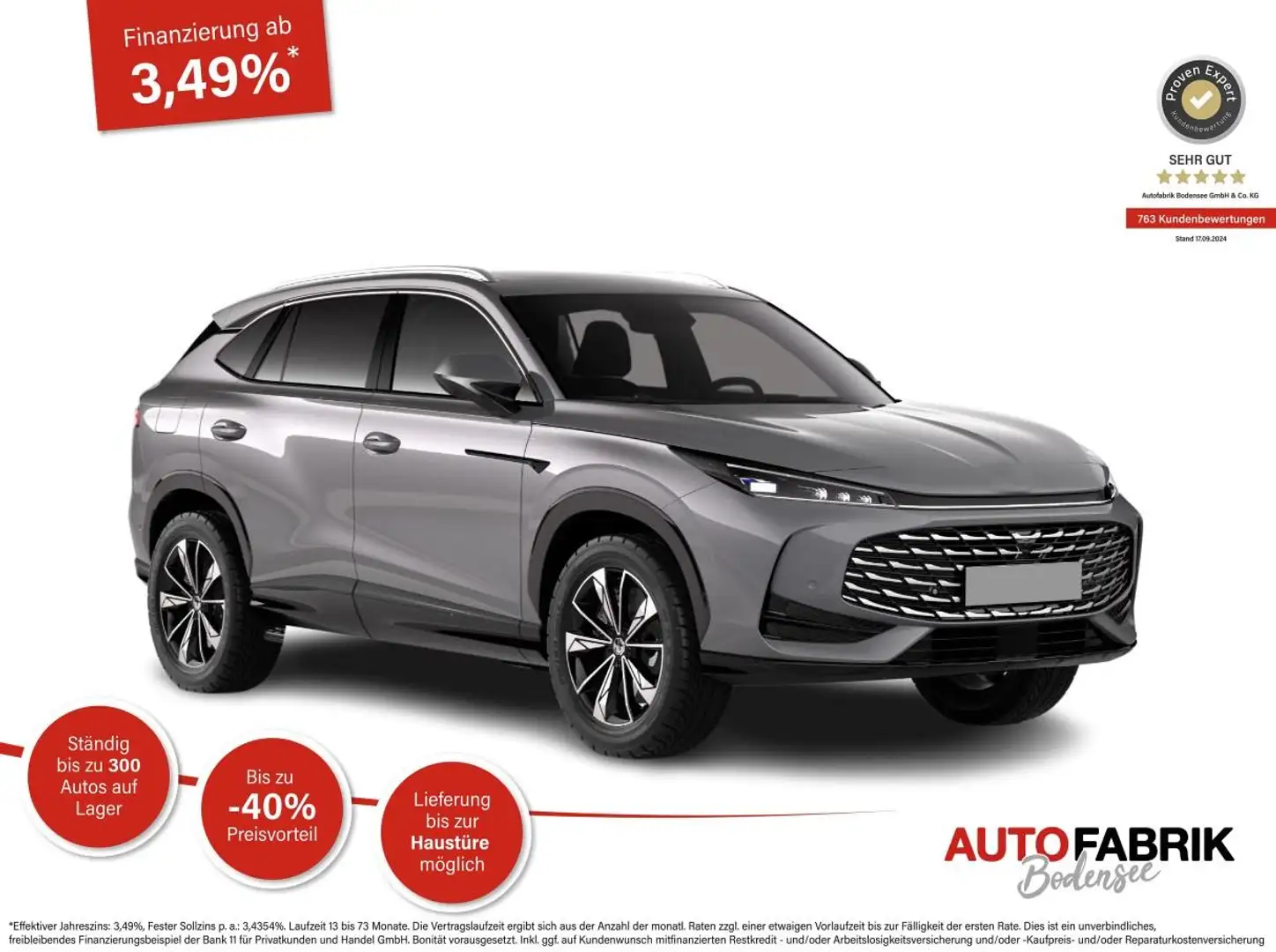 MG HS Comfort MJ25 1.5L Turbo 7AT Navi*Android Auto*ACC* Grau - 1