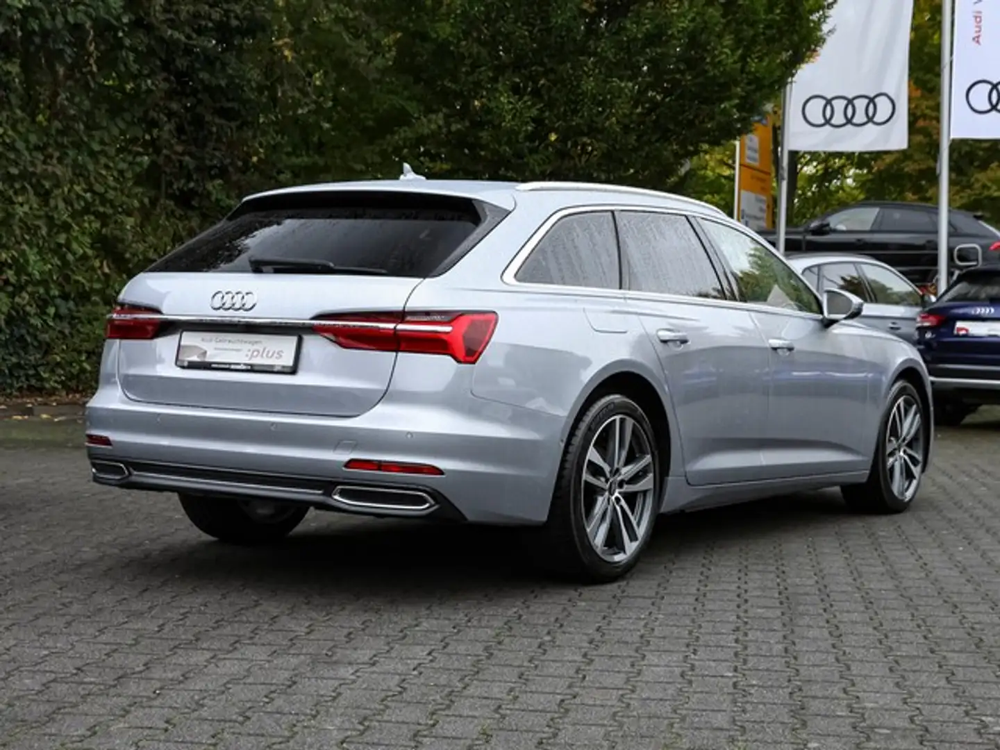 Audi A6 Avant 35 TDI Design ACC Leder LM19 Kamera Sitzb... Argent - 2