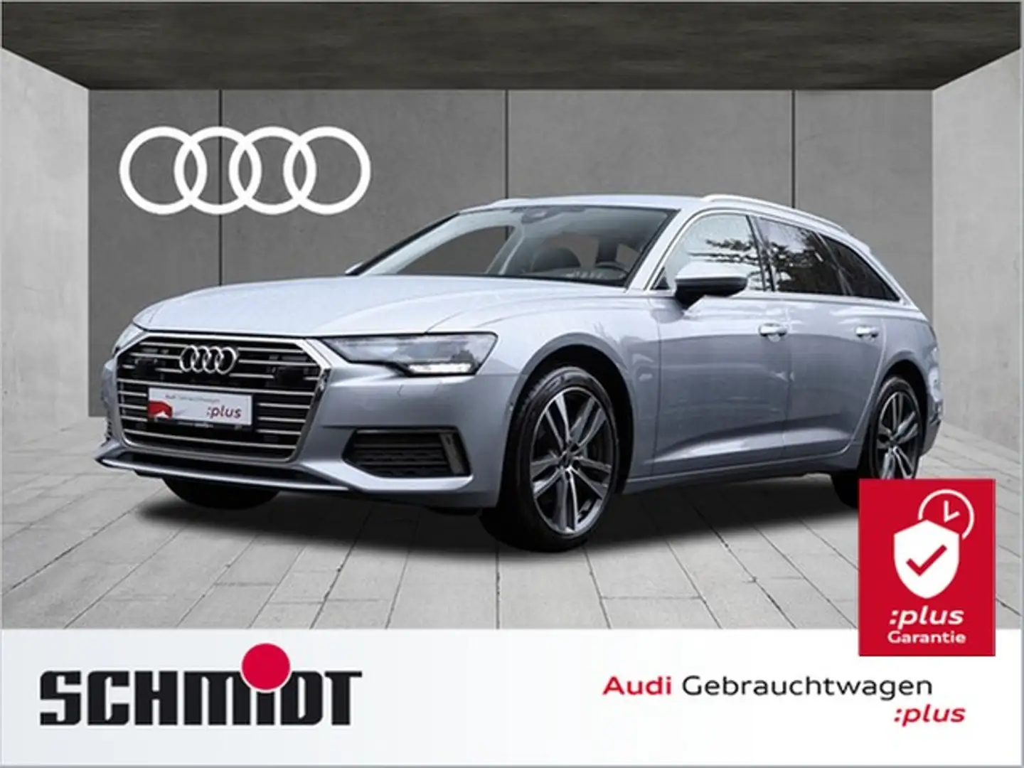 Audi A6 Avant 35 TDI Design ACC Leder LM19 Kamera Sitzb... Argent - 1