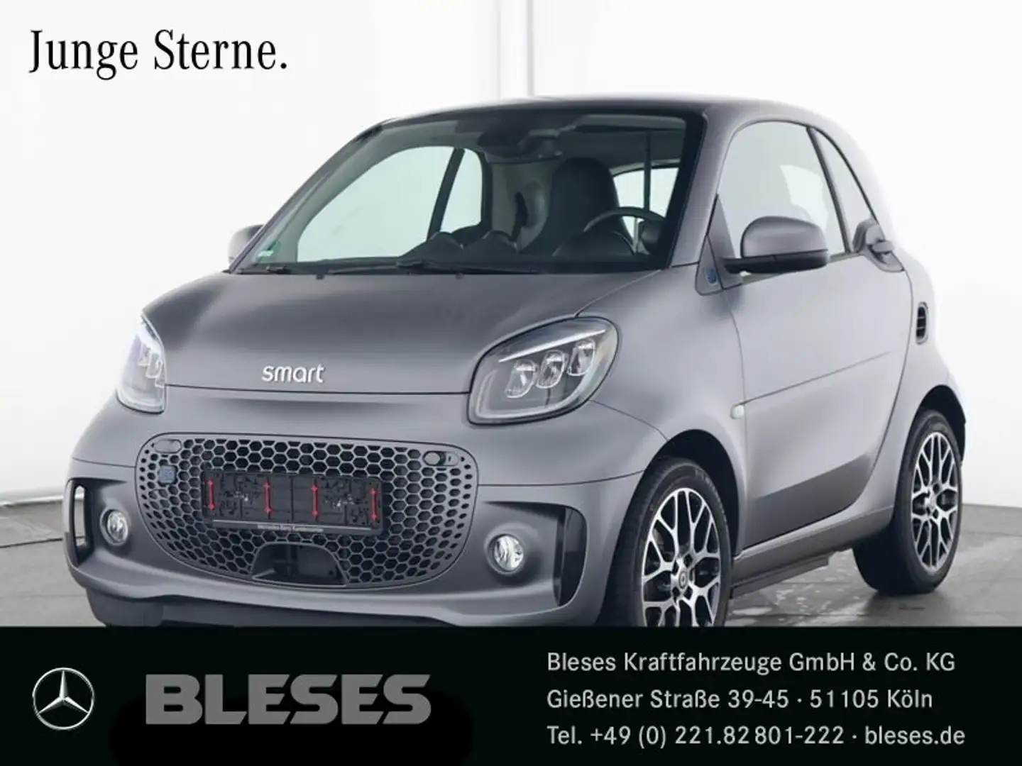 smart forTwo smart fortwo EQ Prime Exclusive Plus+Pano+Kamera Grau - 1