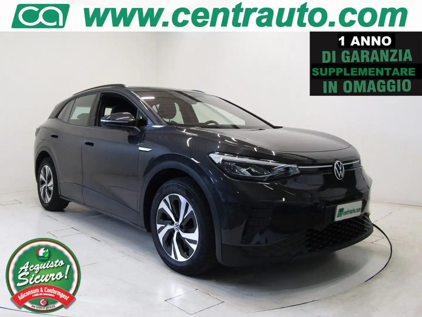 Volkswagen ID.4 Pure Performance Aut * ELETTRICA *52KWh * 170CV * Grigio - 1