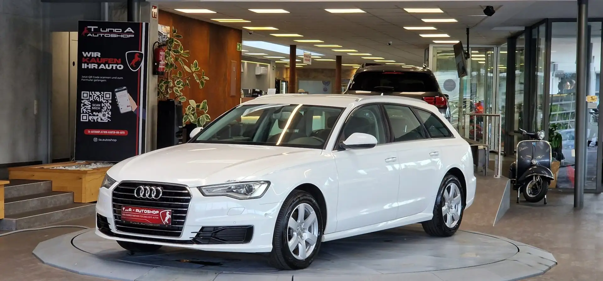 Audi A6 2.0 TDI ULTRA 2-Hand Avant S-Tronic *Kamera*Navi*1 Weiß - 1