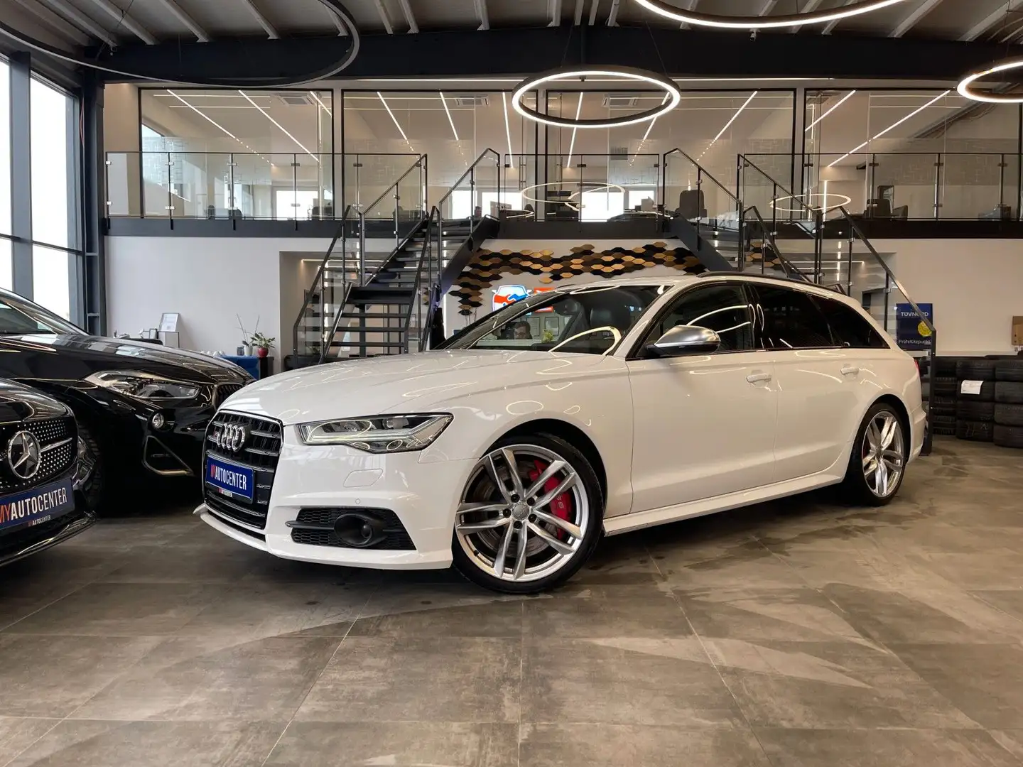 Audi S6 Avant quattro *HEAD-UP*ACC*KAMERA*NAVI*LED* Білий - 1