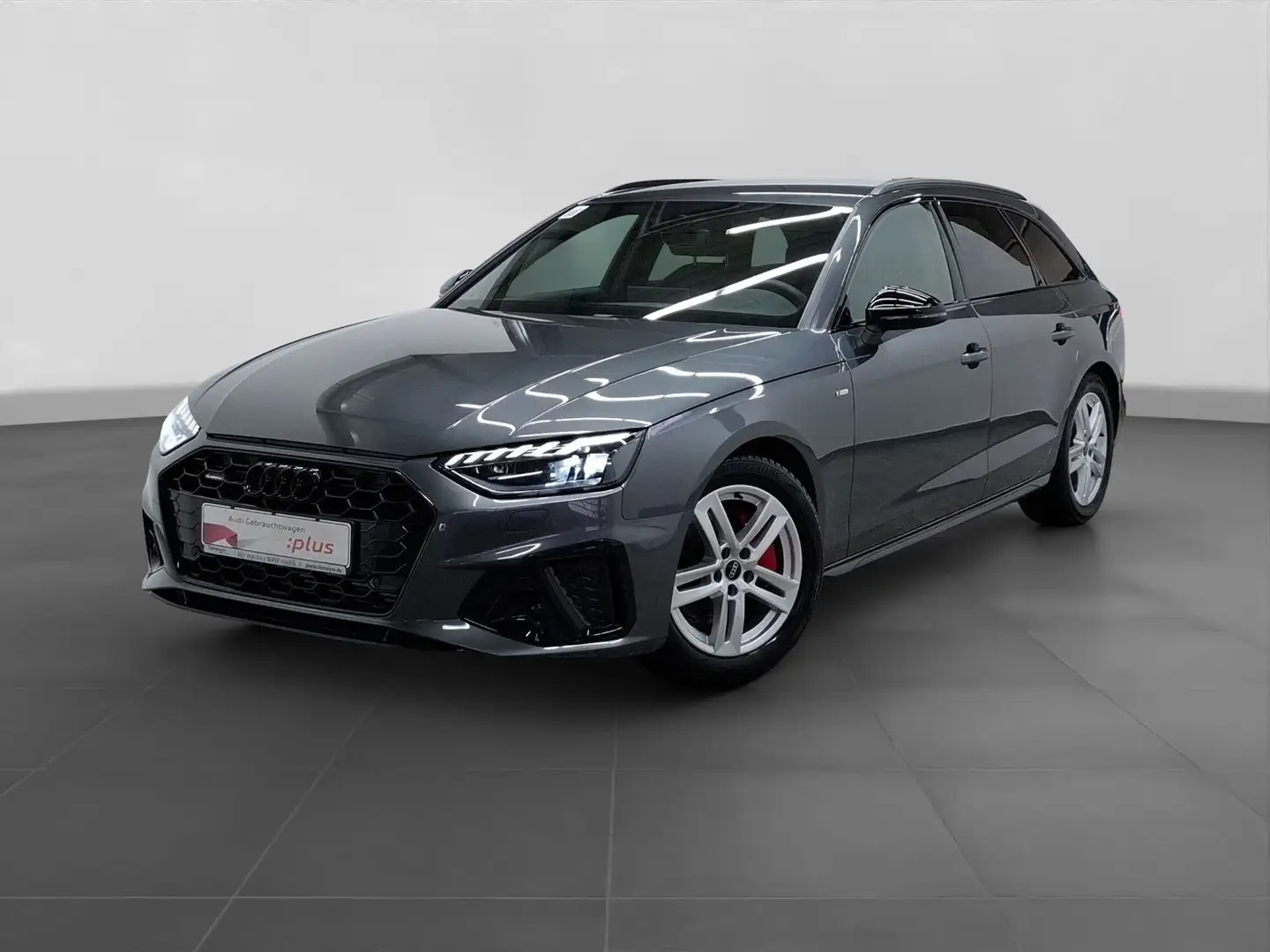 Audi A4 40 TFSI Q 2x S LINE MATRIX-LED AHK LM19 Grau - 2