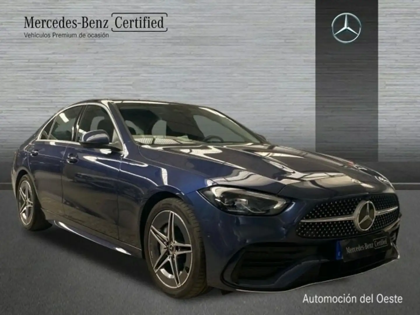 Mercedes-Benz C 220 d amg line (euro 6d) Azul - 2