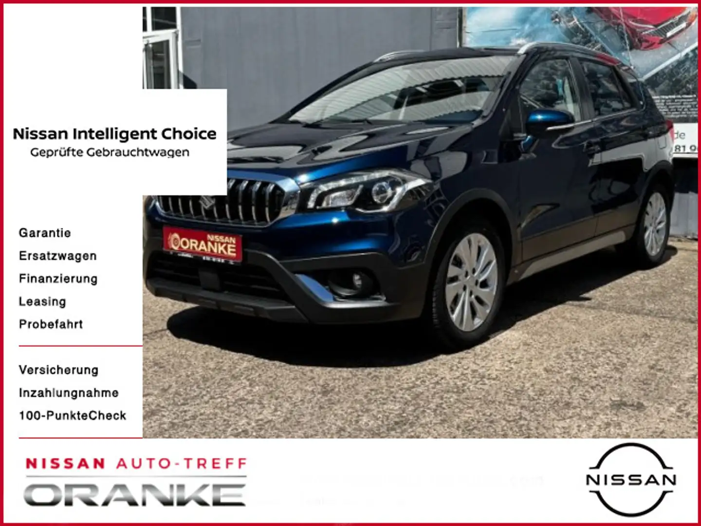 Suzuki SX4 S-Cross 1.0 Boosterjet Navi*Key*SH*Allwetter Синий - 1