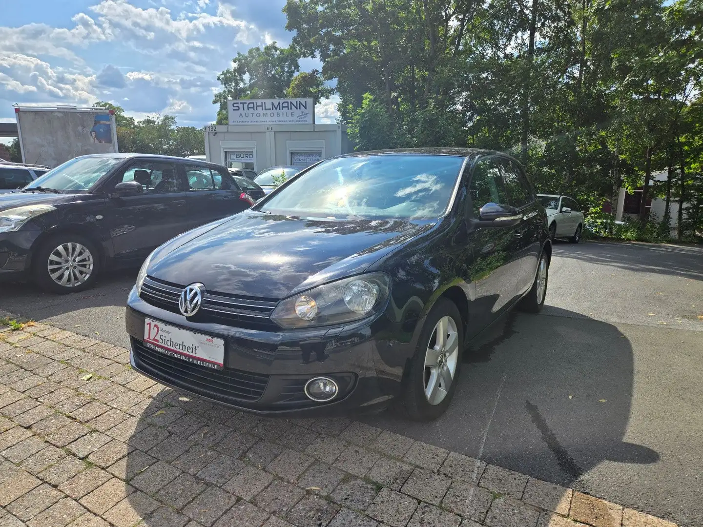 Volkswagen Golf VI Team Schiebedach PDC Klima Tempomat Zwart - 1