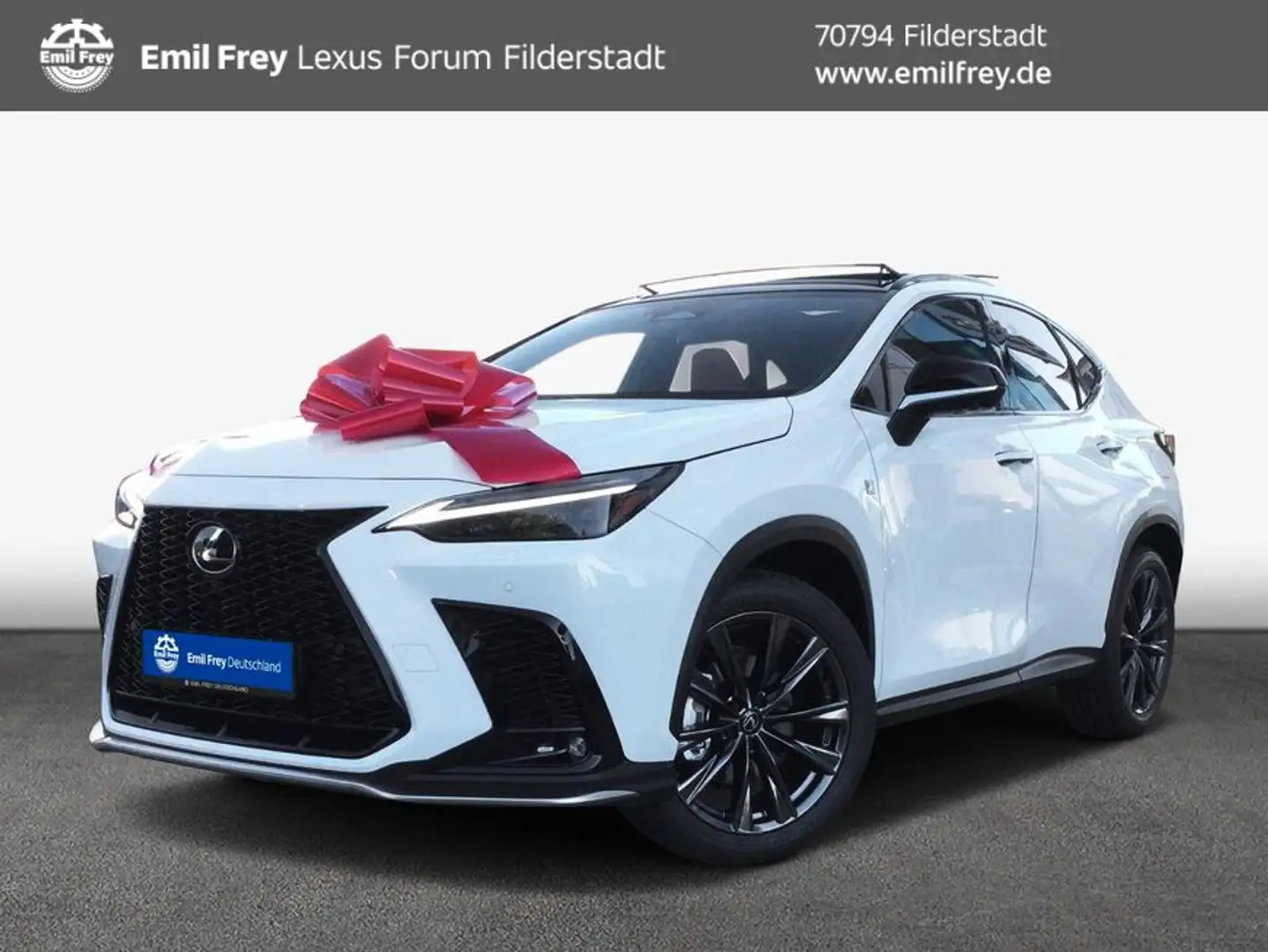 Lexus NX350h F-Sport 4x4 + Alle Extras 2025 Modell NX350 Blanc - 1