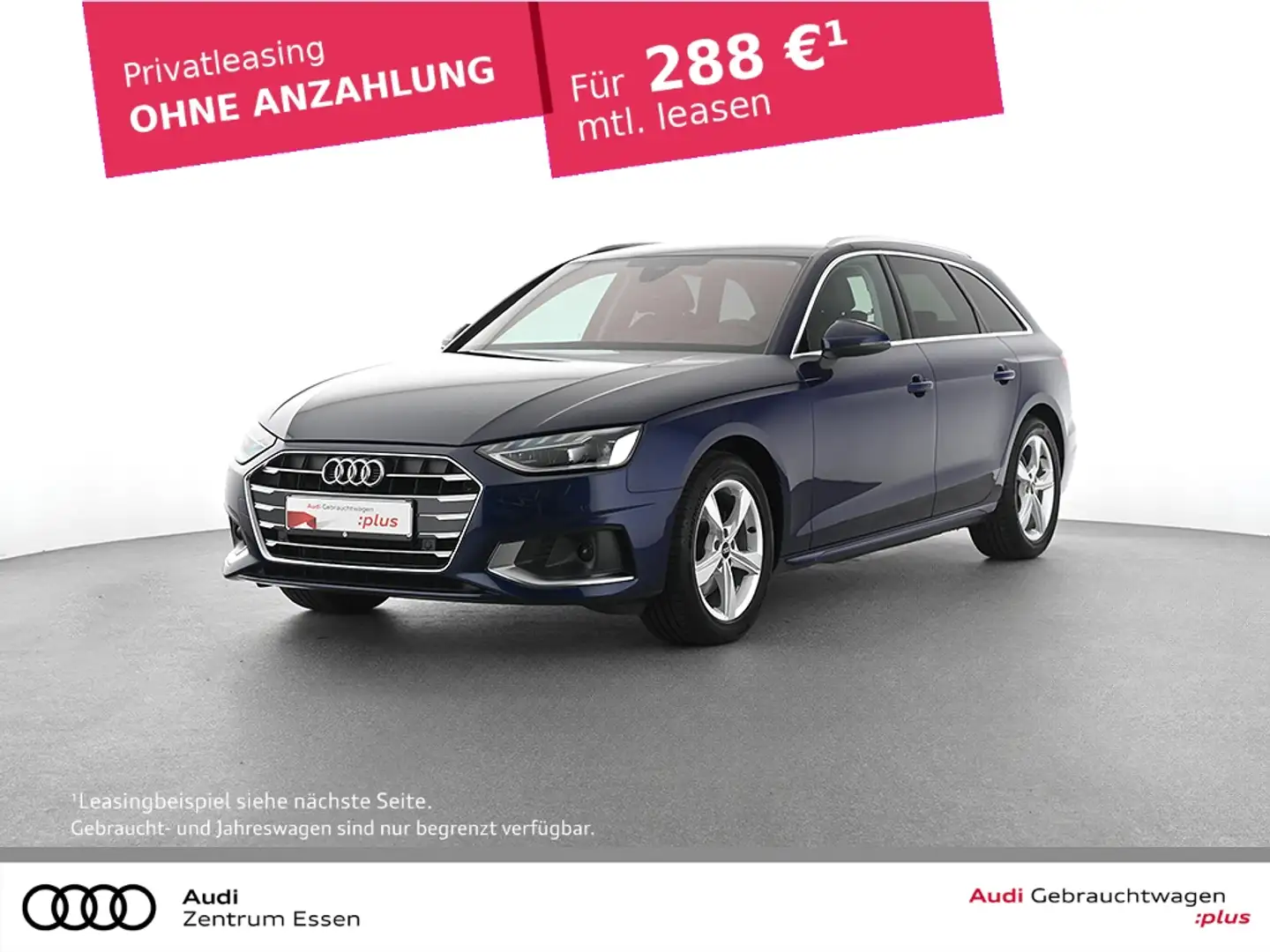 Audi A4 Avant Advanced 35 TDI S-TRONIC STHZ LED PLUS   SHZ Blau - 1