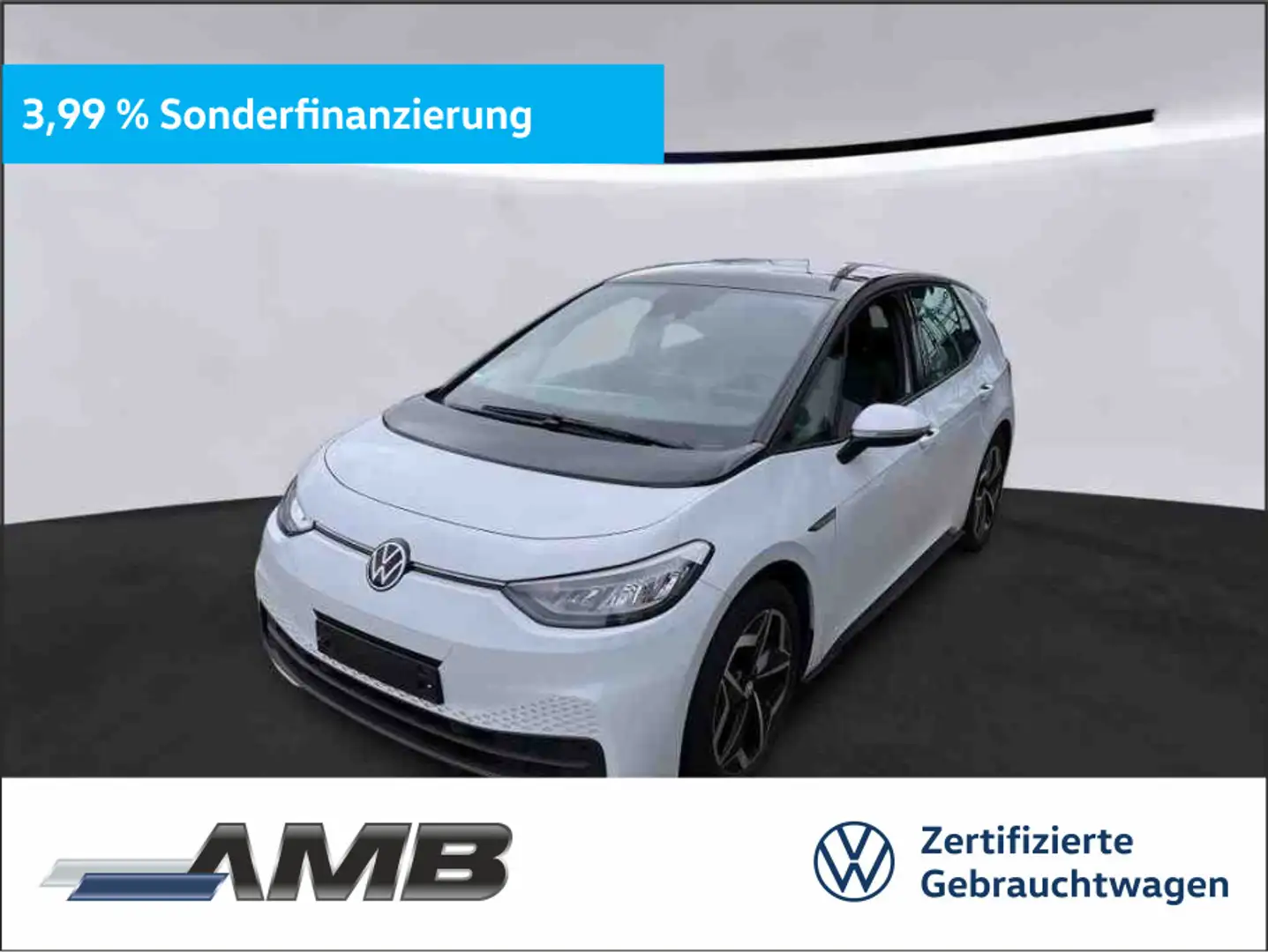 Volkswagen ID.3 Pro S 77kWh/LED/ACC/Navi/Sitzhzg/Wärmepumpe Weiß - 1