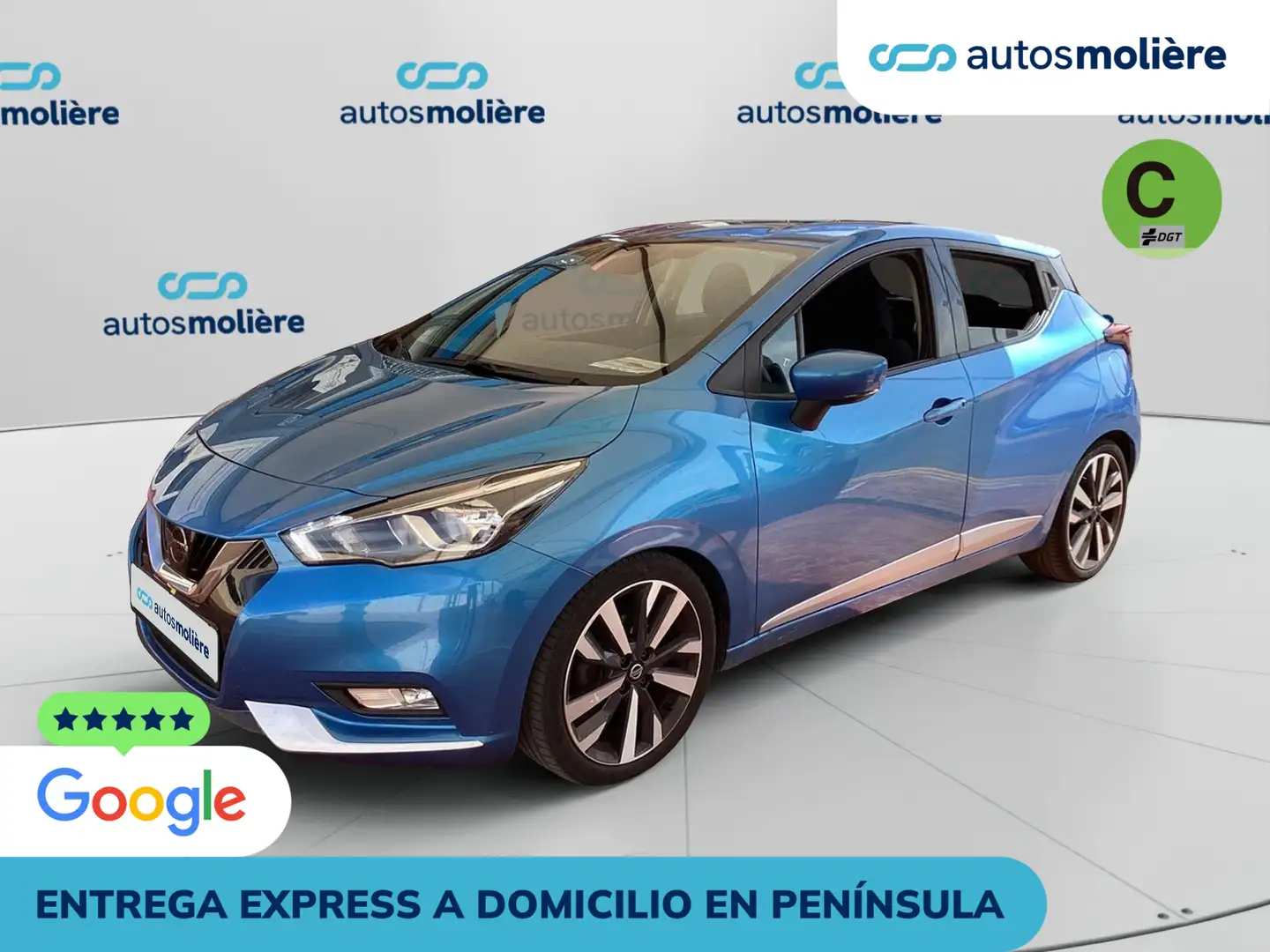 Nissan Micra DIG-T N-Connecta 117 Bleu - 1