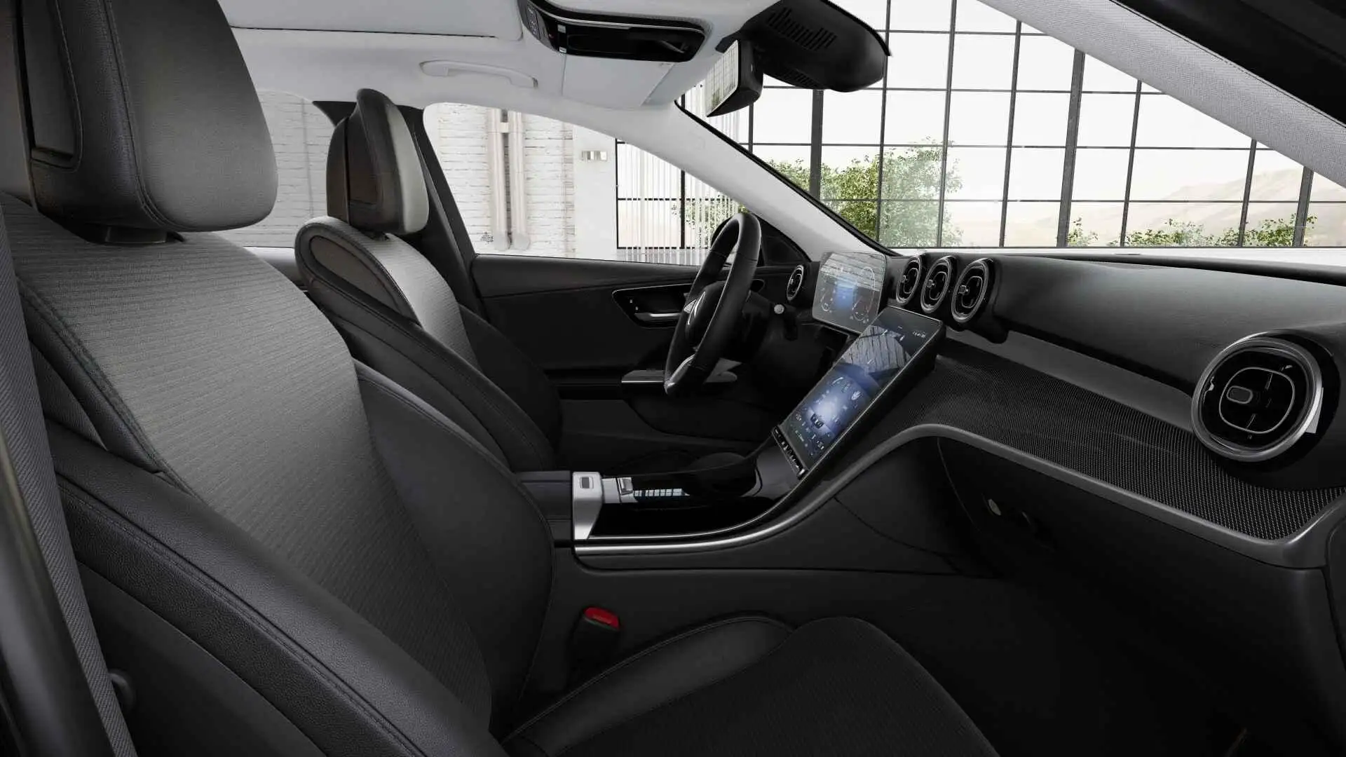 Mercedes-Benz C 200 Berline Luxury Line | Panoramisch Dak | Trekhaak | Gris - 2