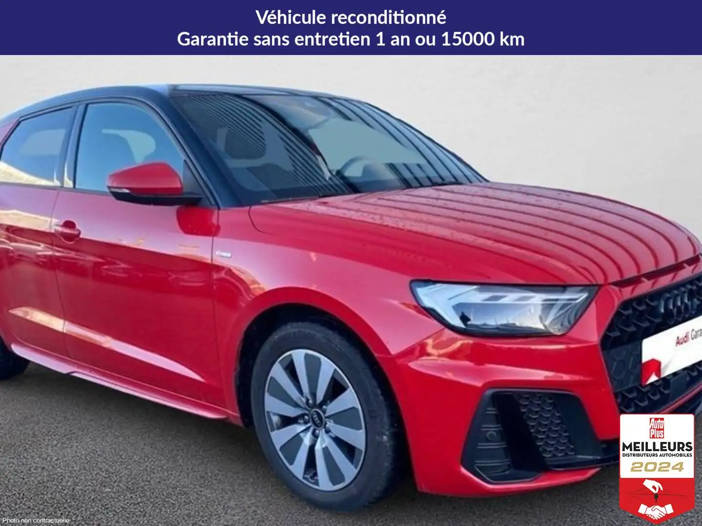 Audi A1 25 tfsi 95 ch s tronic 7 s line Blanc - 1