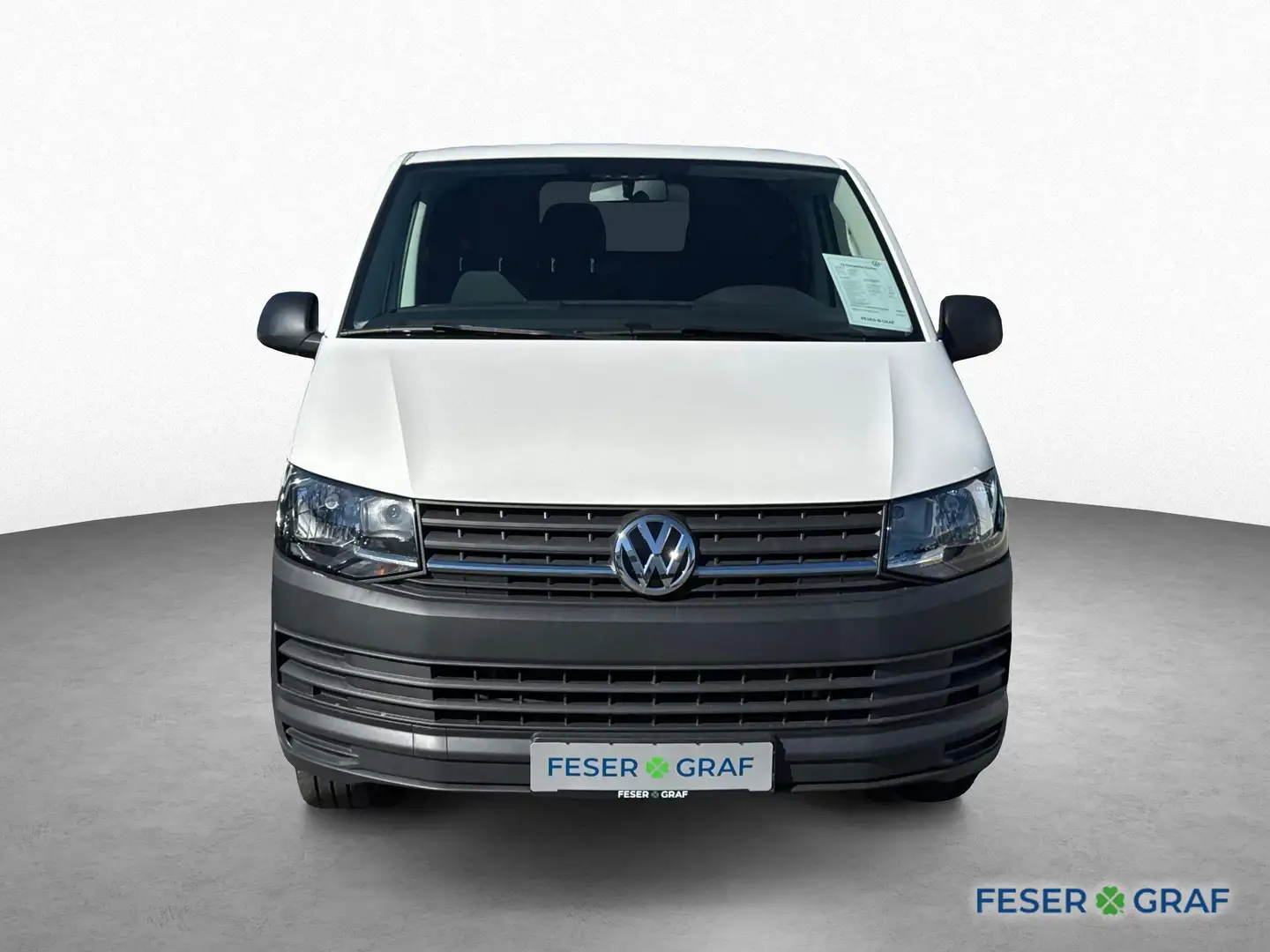 Volkswagen T6 Transporter Kasten KR 2.0 TDI Klima PDC Weiß - 2