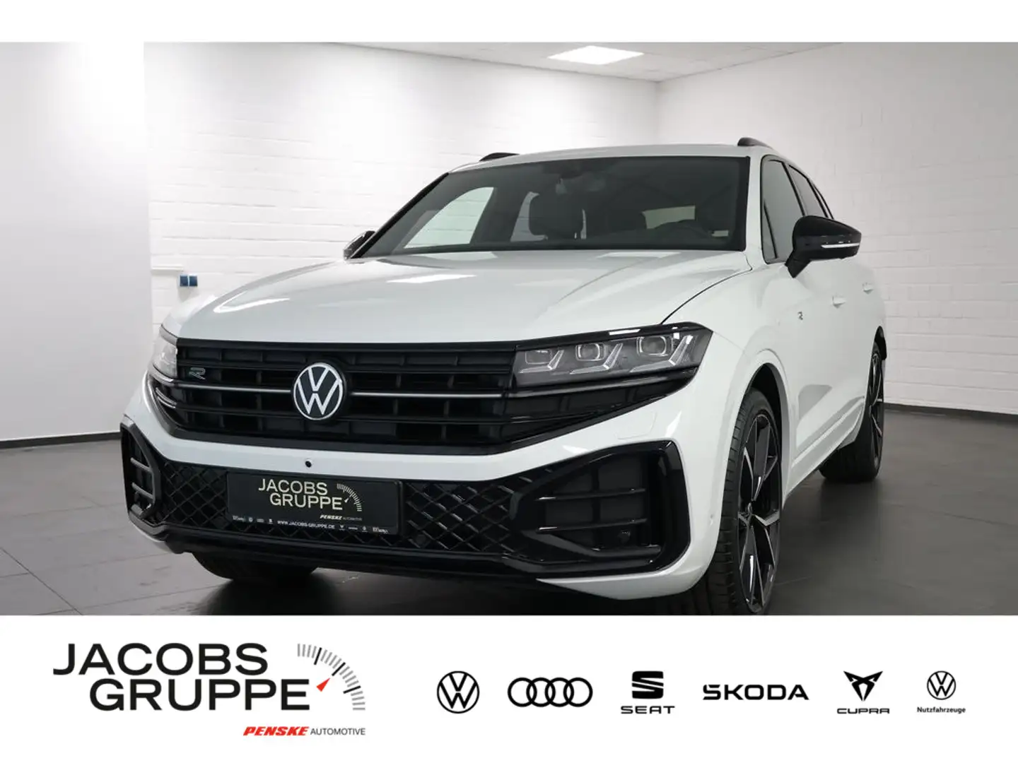 Volkswagen Touareg 3.0 TDI 4M R-Line "Black Style" Navi, Blanc - 2