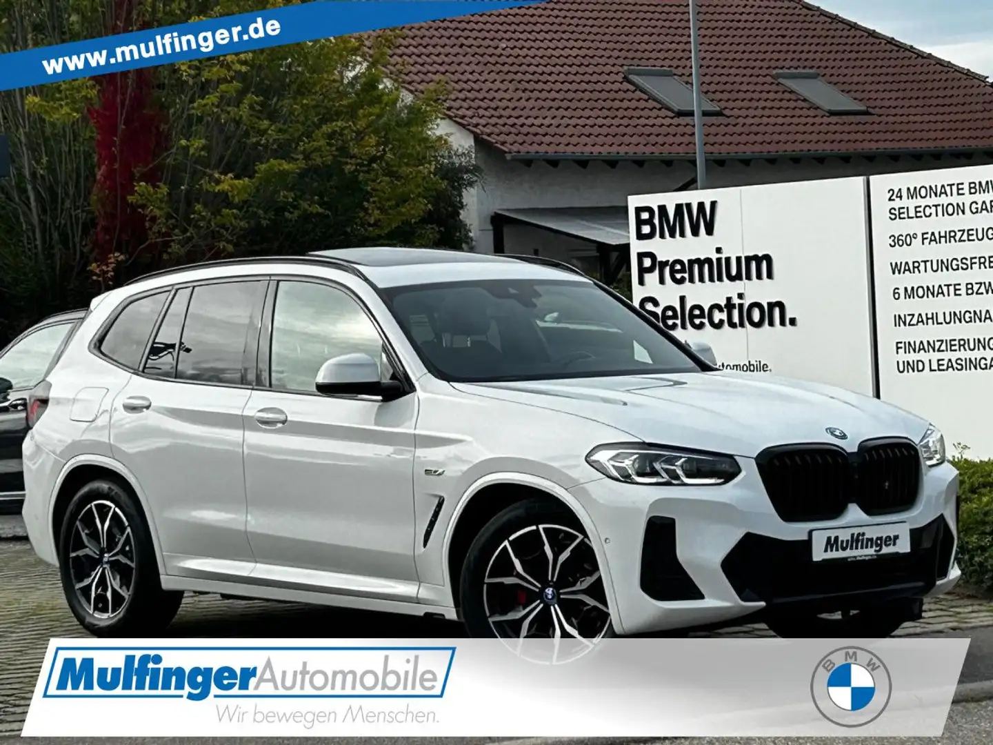 BMW X3 0e M Sport Leder SuView.PanoD.HiFi AHK 19" Weiß - 1