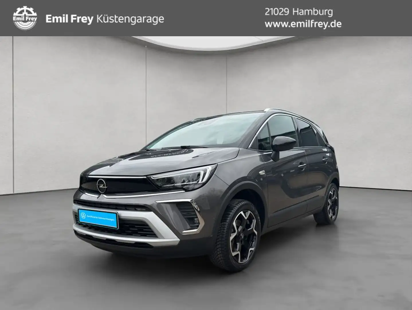 Opel Crossland Crossland 1.2 Automatik Elegance AHK GRA GJR LED siva - 1