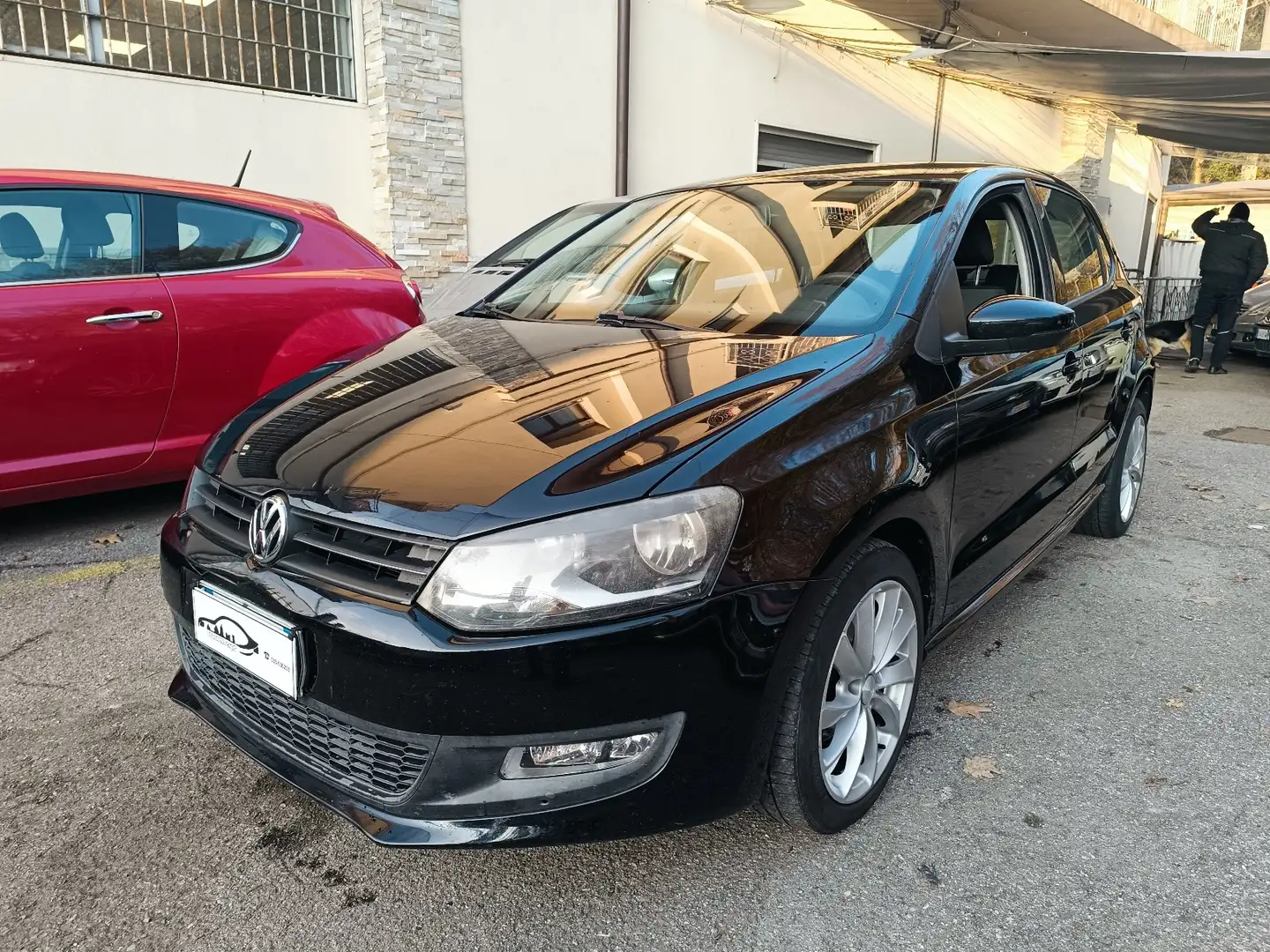 Volkswagen Polo Polo 5p 1.6 tdi Comfortline 90cv CON GARANZIA Negro - 1