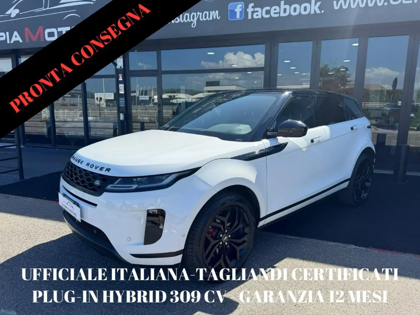 Land Rover Range Rover Evoque P300e AWD SE DYNAMIC FULL LED BLACK KAMERA Beyaz - 1