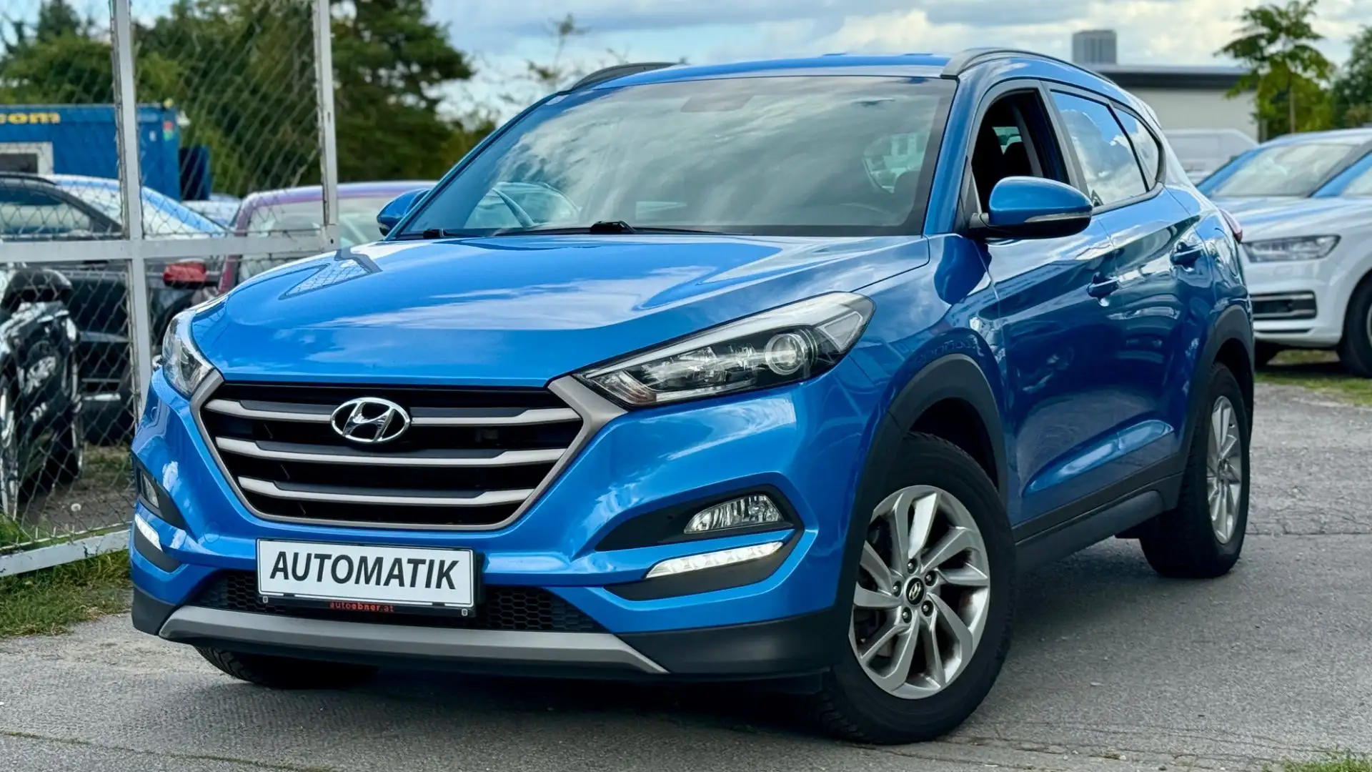 Hyundai TUCSON 1,7 CRDI *Viele-Extras +Servicegepflegt Comfort Blau - 1