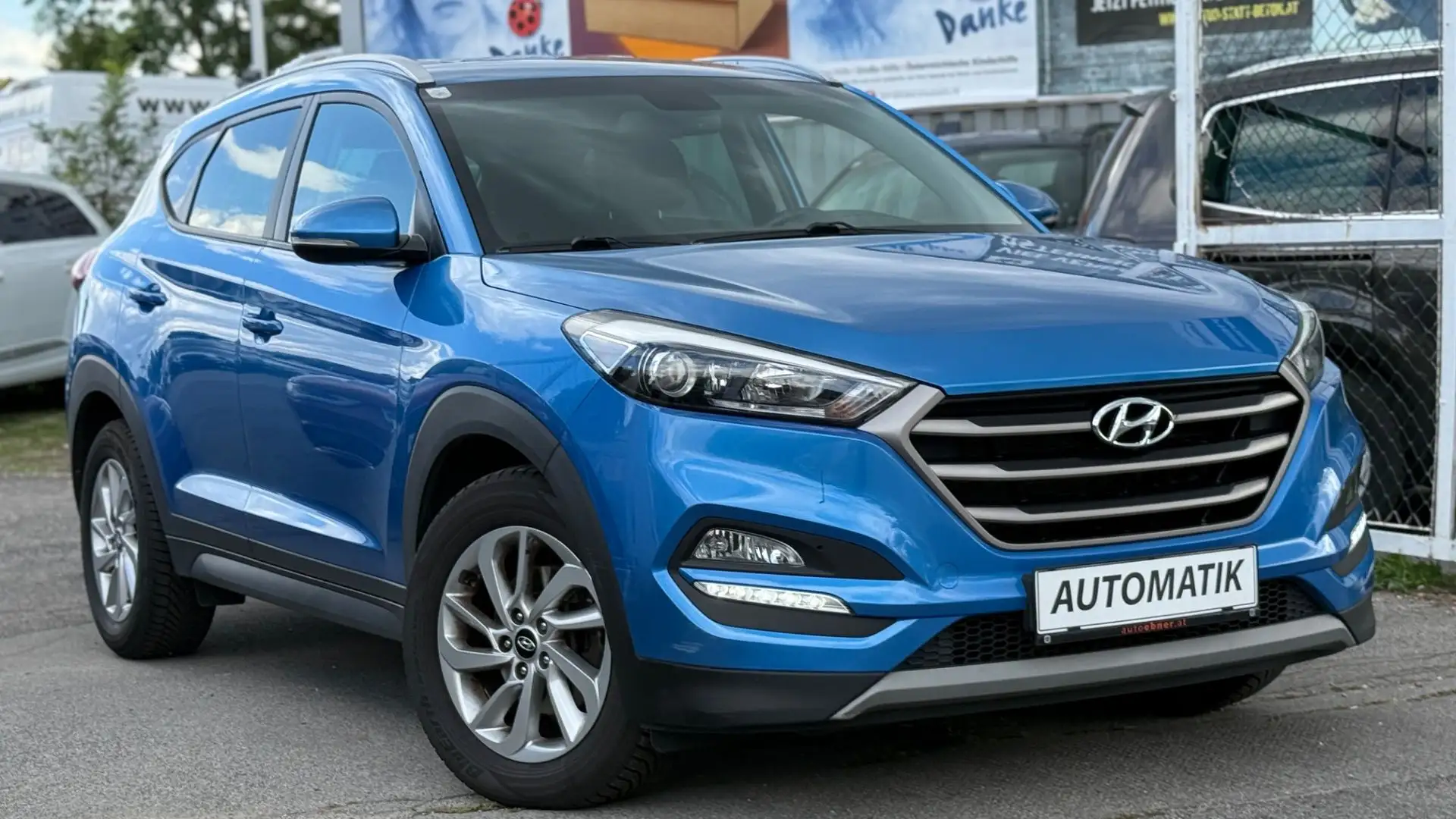 Hyundai TUCSON 1,7 CRDI *Viele-Extras +Servicegepflegt Comfort Blau - 2