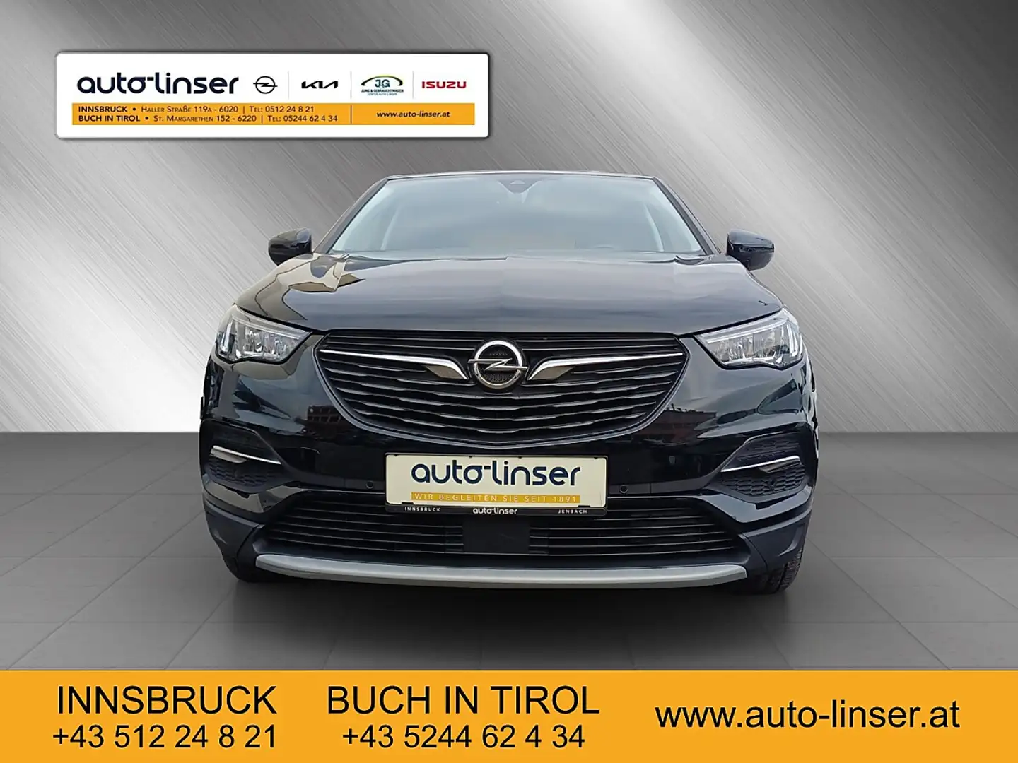 Opel Grandland X 1,2 Turbo Dir. Inj. Elegance Start/Stop Schwarz - 2