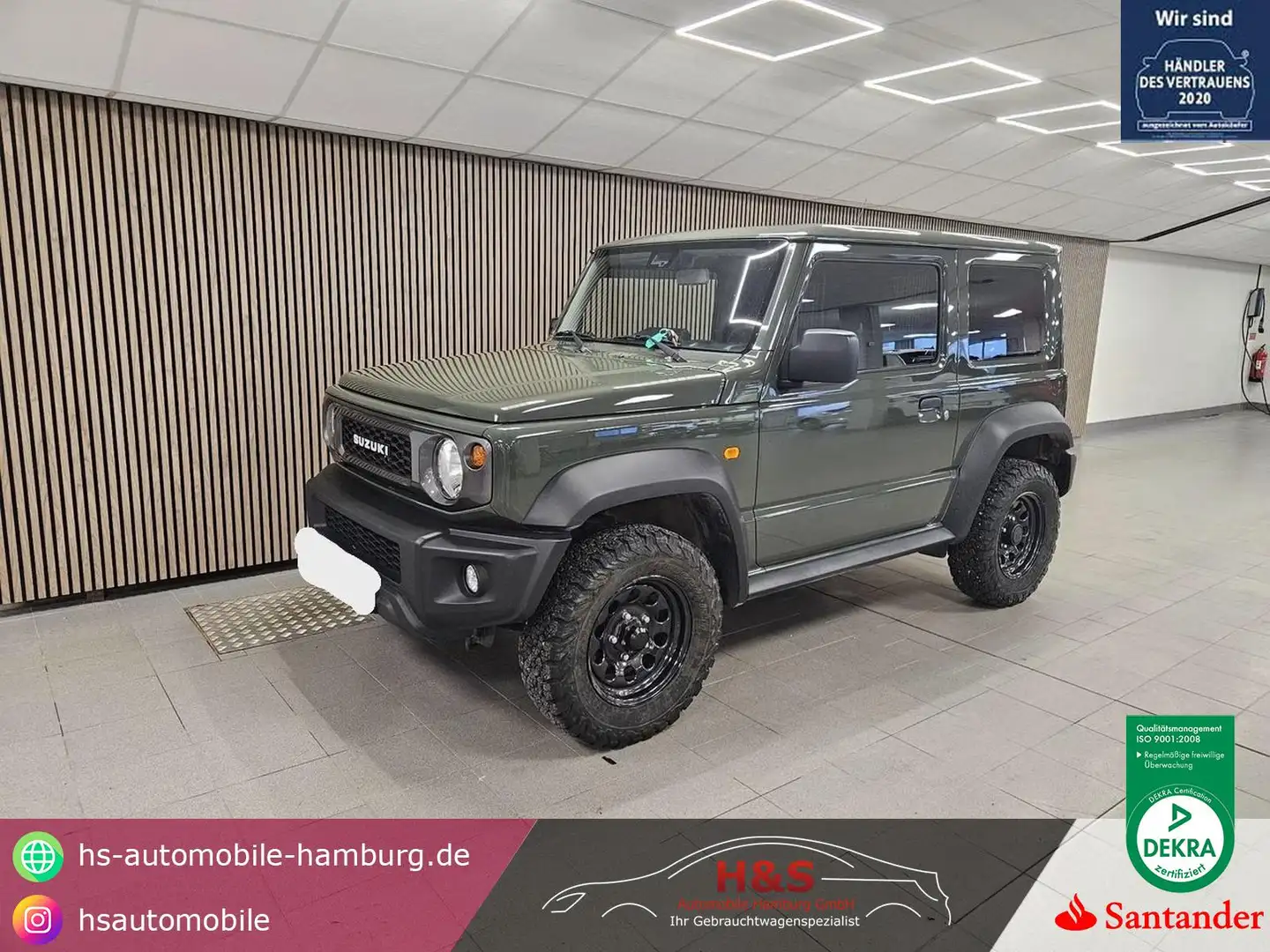 Suzuki Jimny 1,5 NFZ Comfort AllGrip Grün - 1