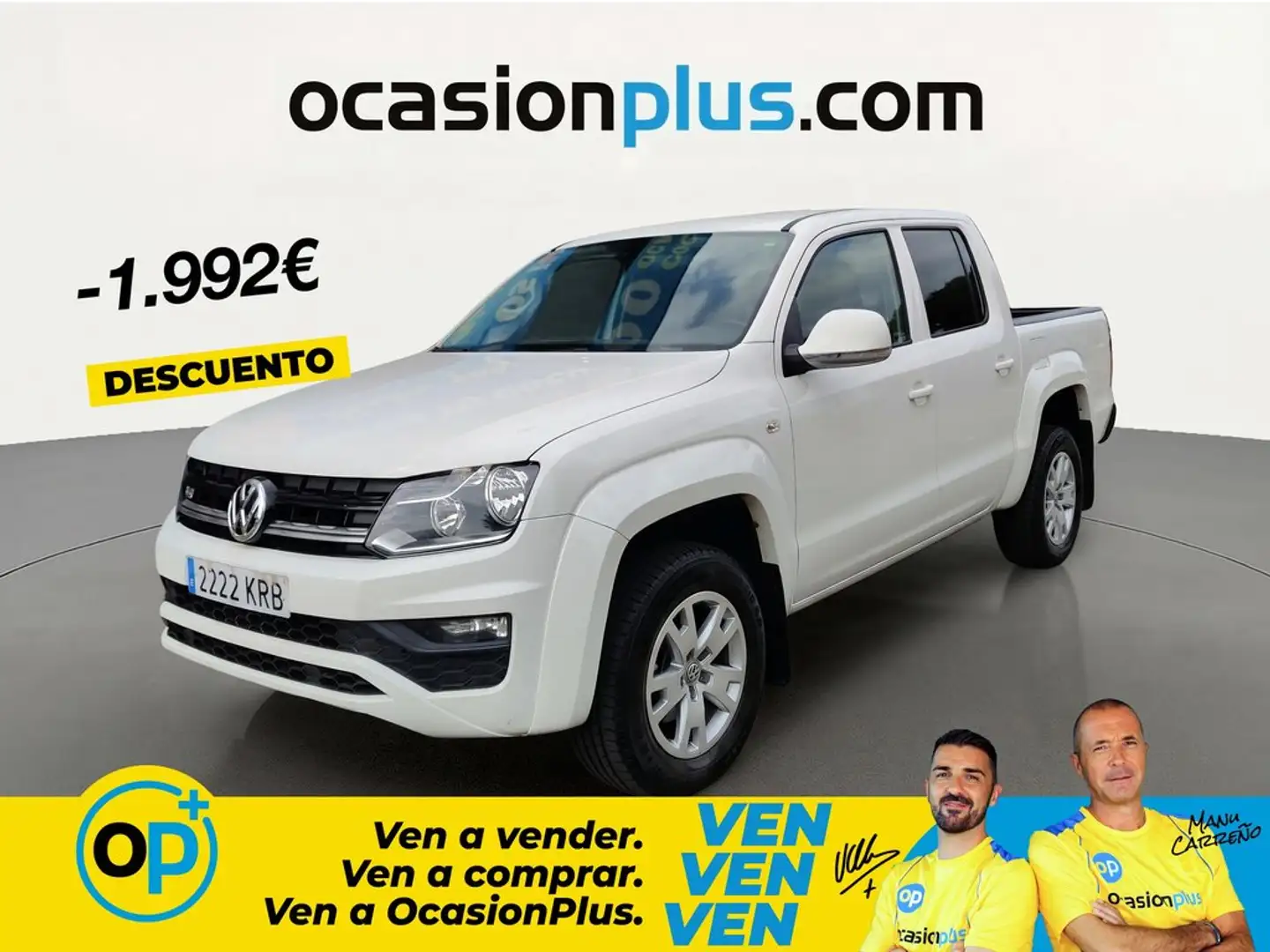 Volkswagen Amarok 3.0TDI Trendline Connectable 120kW Blanco - 1