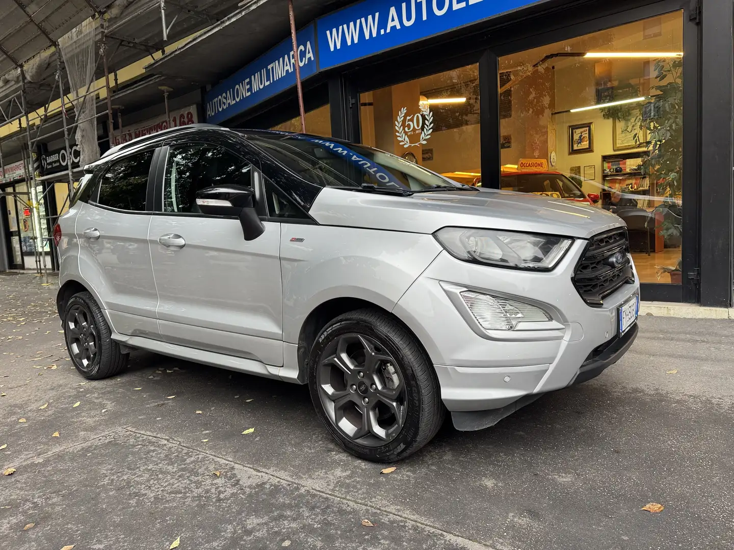 Ford EcoSport EcoSport 2018 1.0 ecoboost ST-Line Black Edition Gris - 2