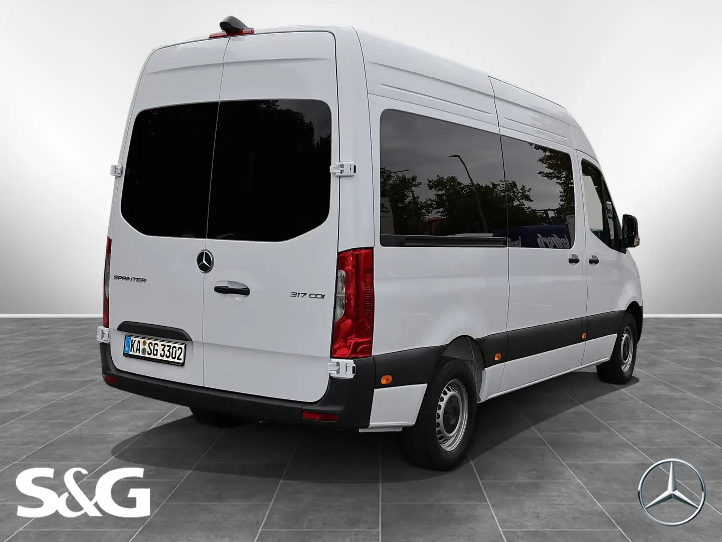 Mercedes-Benz Sprinter 317 CDI PRO Kasten 3,5t LED+RüKam+Navi Blanc - 2
