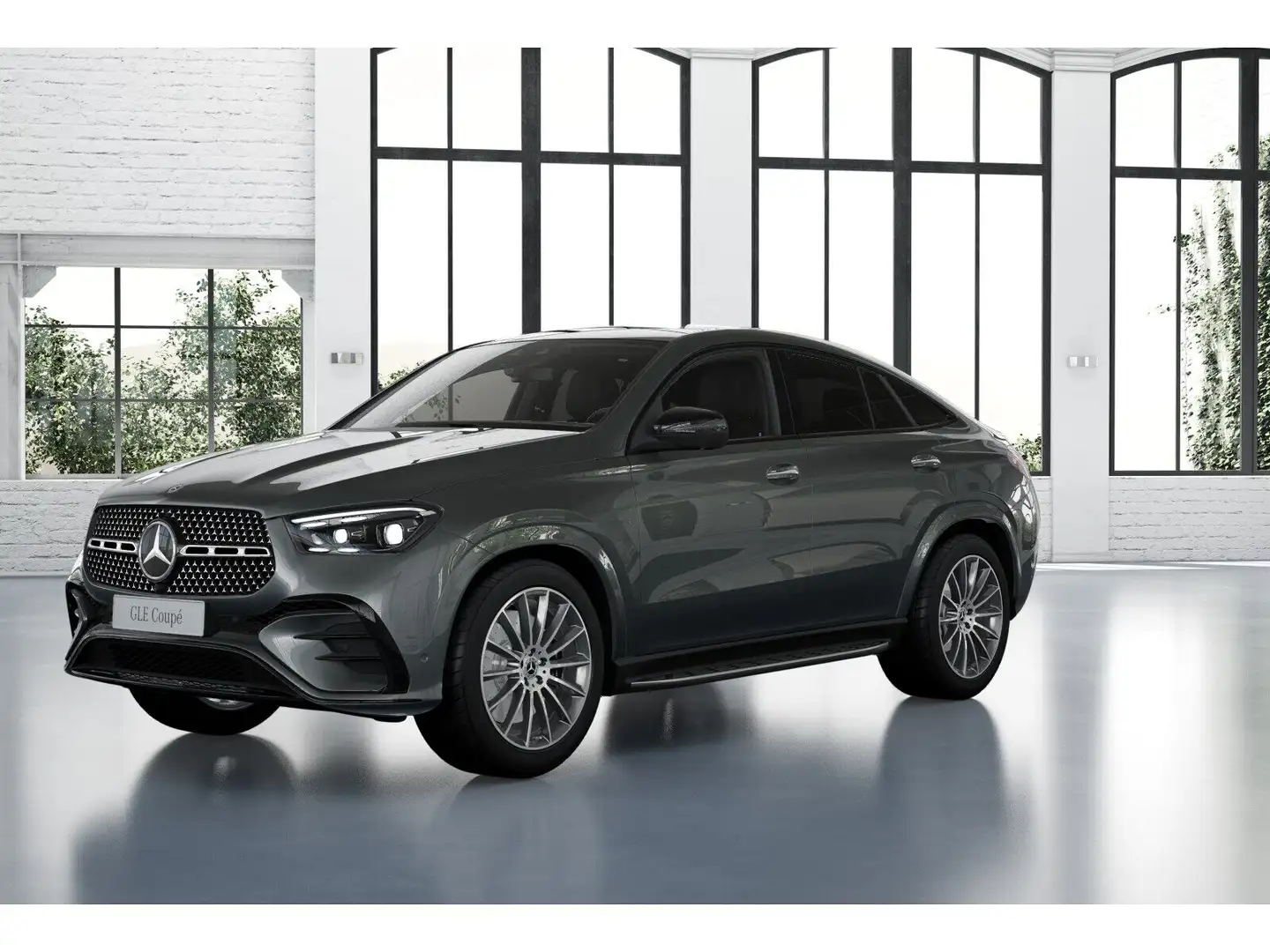 Mercedes-Benz GLE 450 d 4MATIC Coupé *AMG Line, NP 130.842.-, Multibeam- Grau - 2