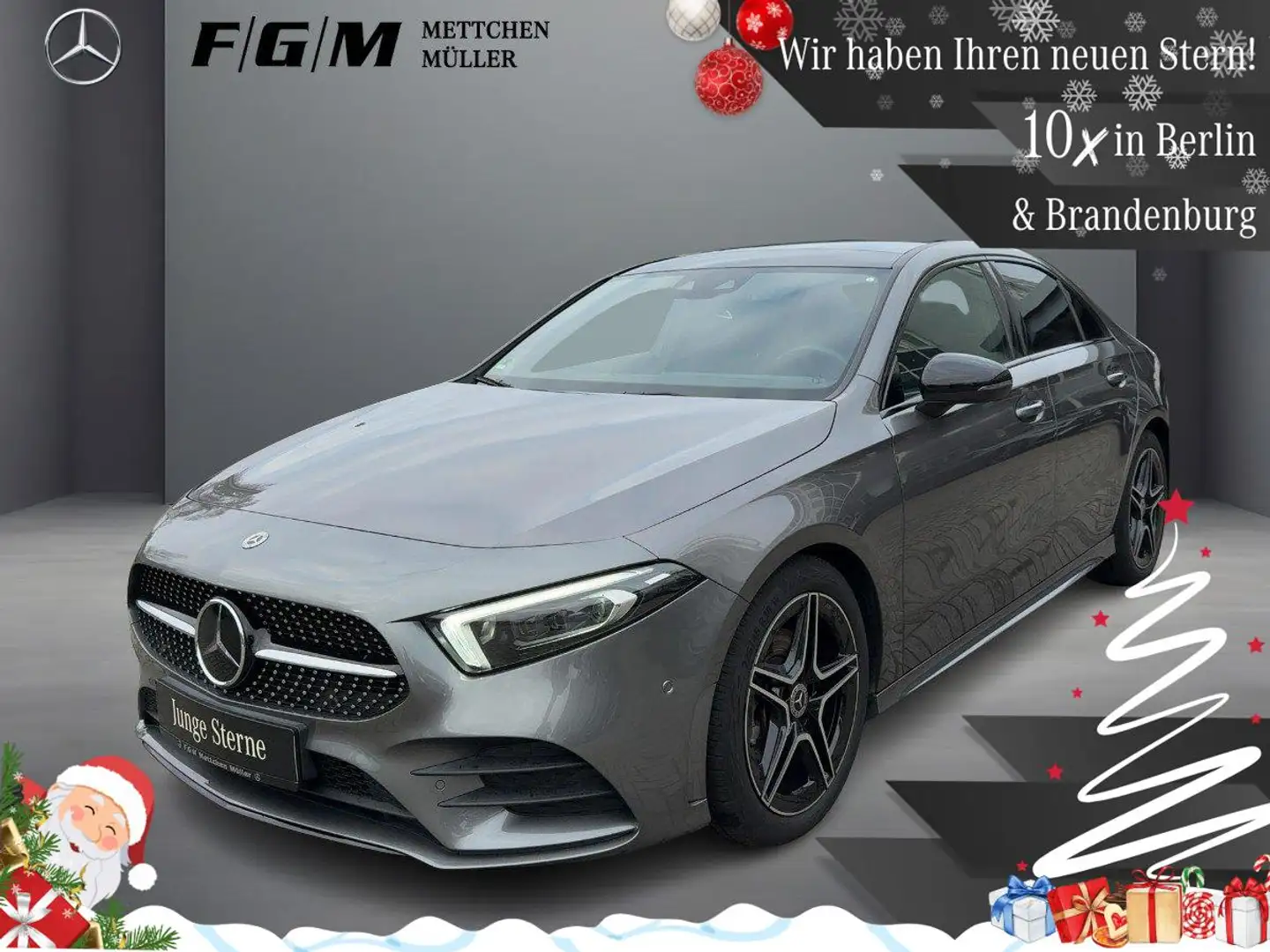 Mercedes-Benz A 200 AMG Line KeyGo|MBeam|S-Dach|TWA|AHK|Night Gris - 1