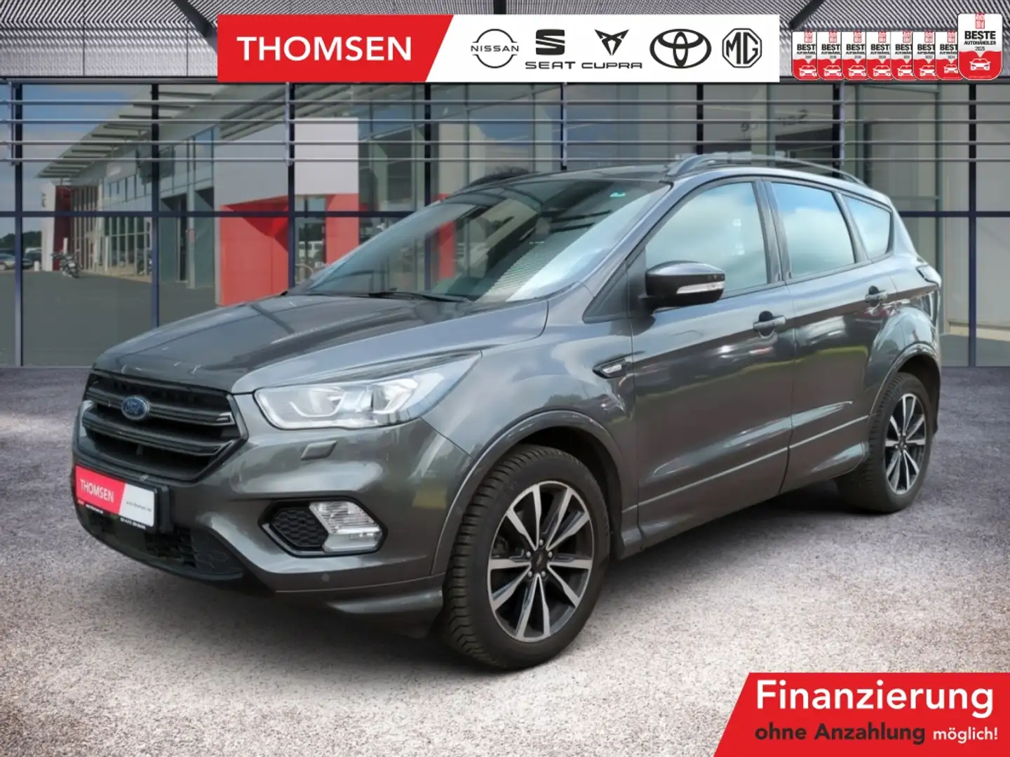 Ford Kuga 1.5 EcoBoost ST-Line AHK Navi Winterp. PDC Grau - 1