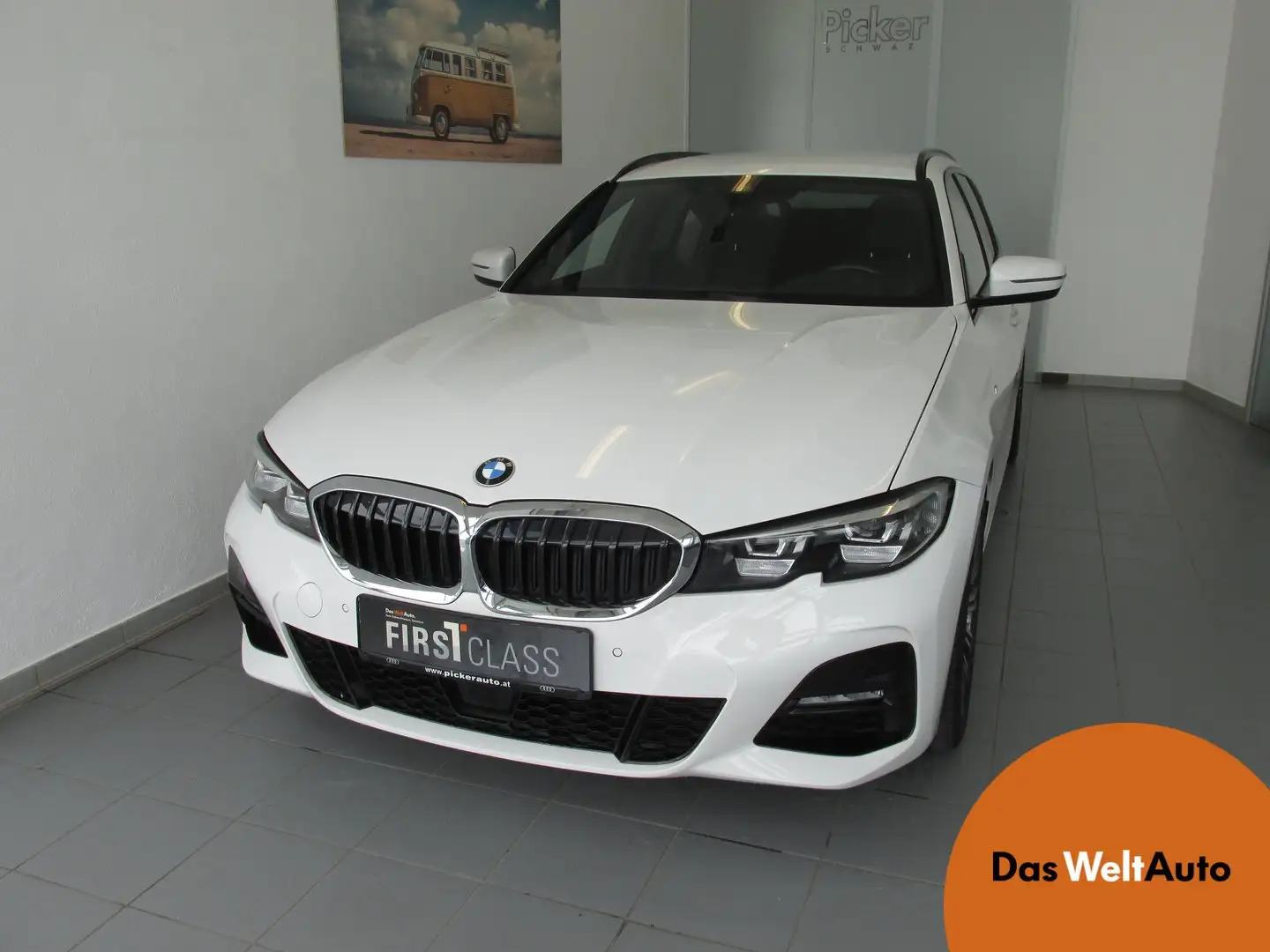BMW 320 BMW 3 Touring 320d xDrive M Sport Blanc - 1