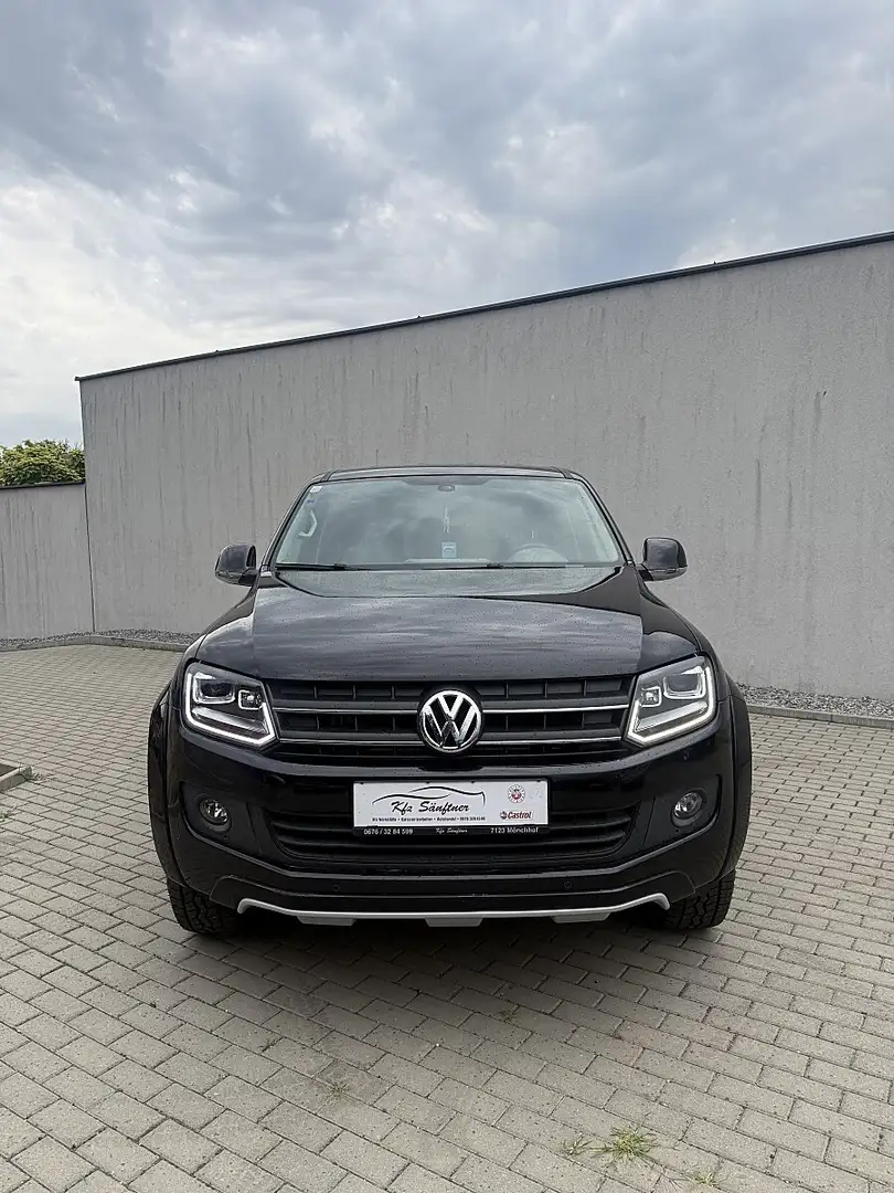Volkswagen Amarok Atacama TDI 4x4 permanent Aut. Schwarz - 2