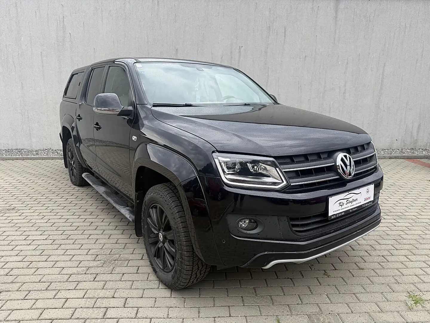 Volkswagen Amarok Atacama TDI 4x4 permanent Aut. Schwarz - 1