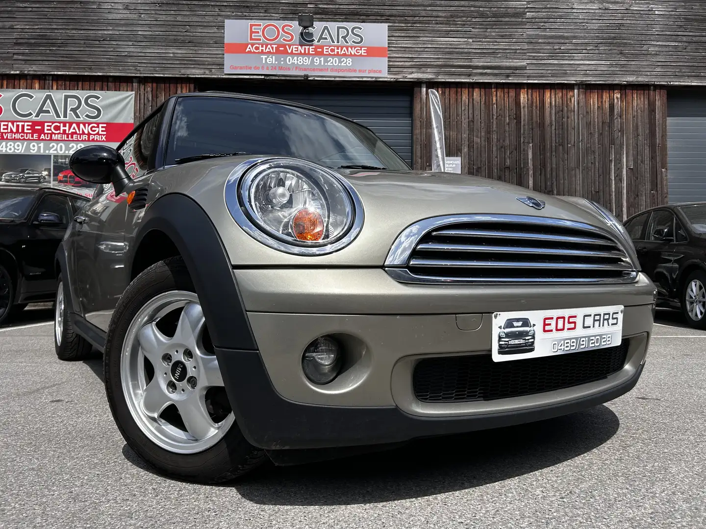 MINI Cooper 1.6i 1°Prop Panoramique Carnet Clim 2clefs Gar 1A Beige - 1