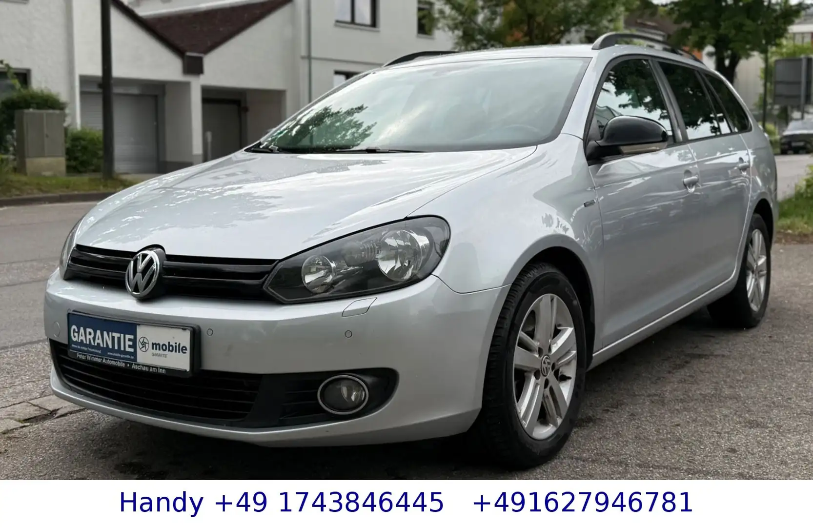 Volkswagen Golf VI Variant 2.0 TDI Match DSG/PDC/SHZ Silber - 2