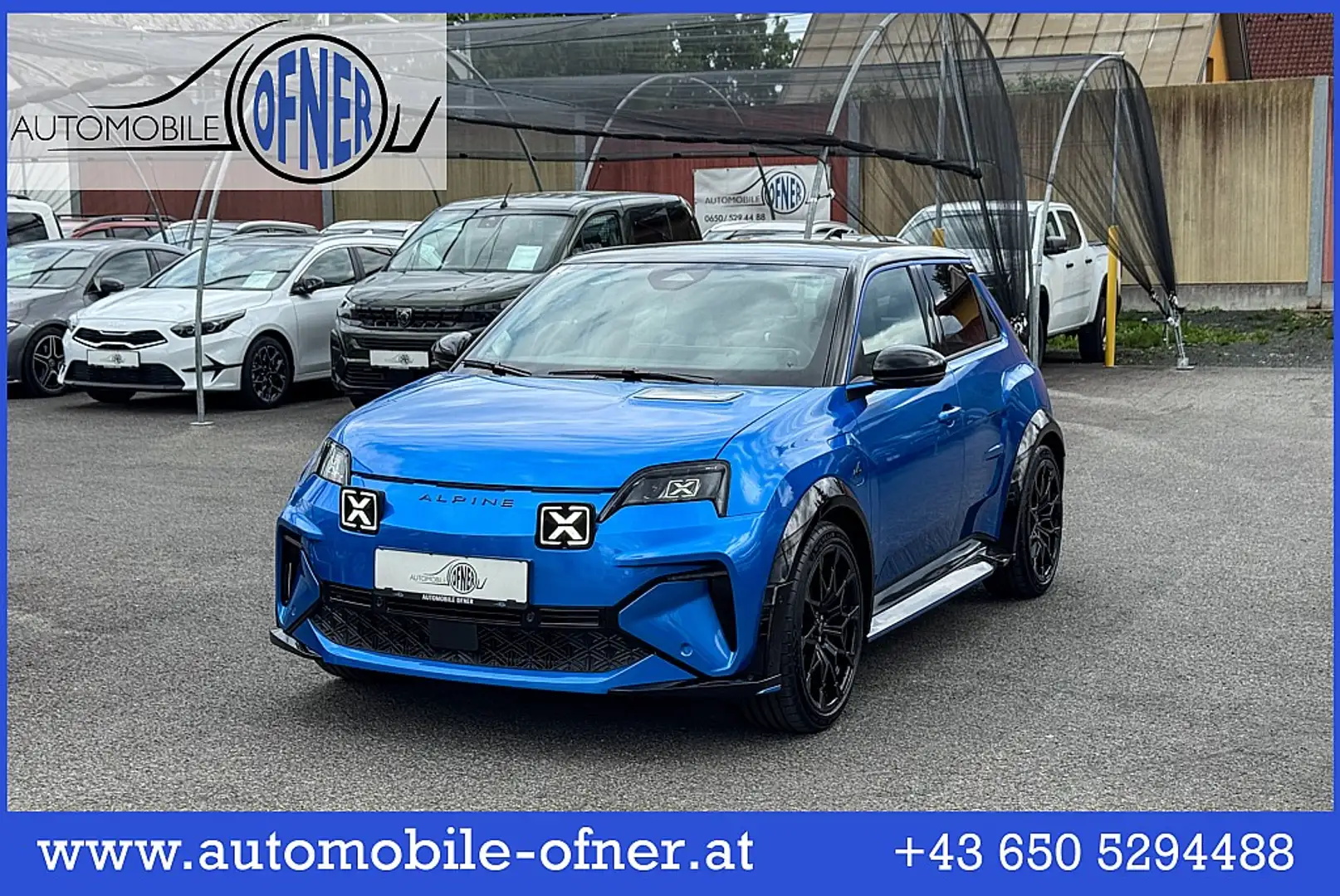 Alpine A290 GTS 220 52kWh Safety-Paket Kamera Sitz&Len... Azul - 1