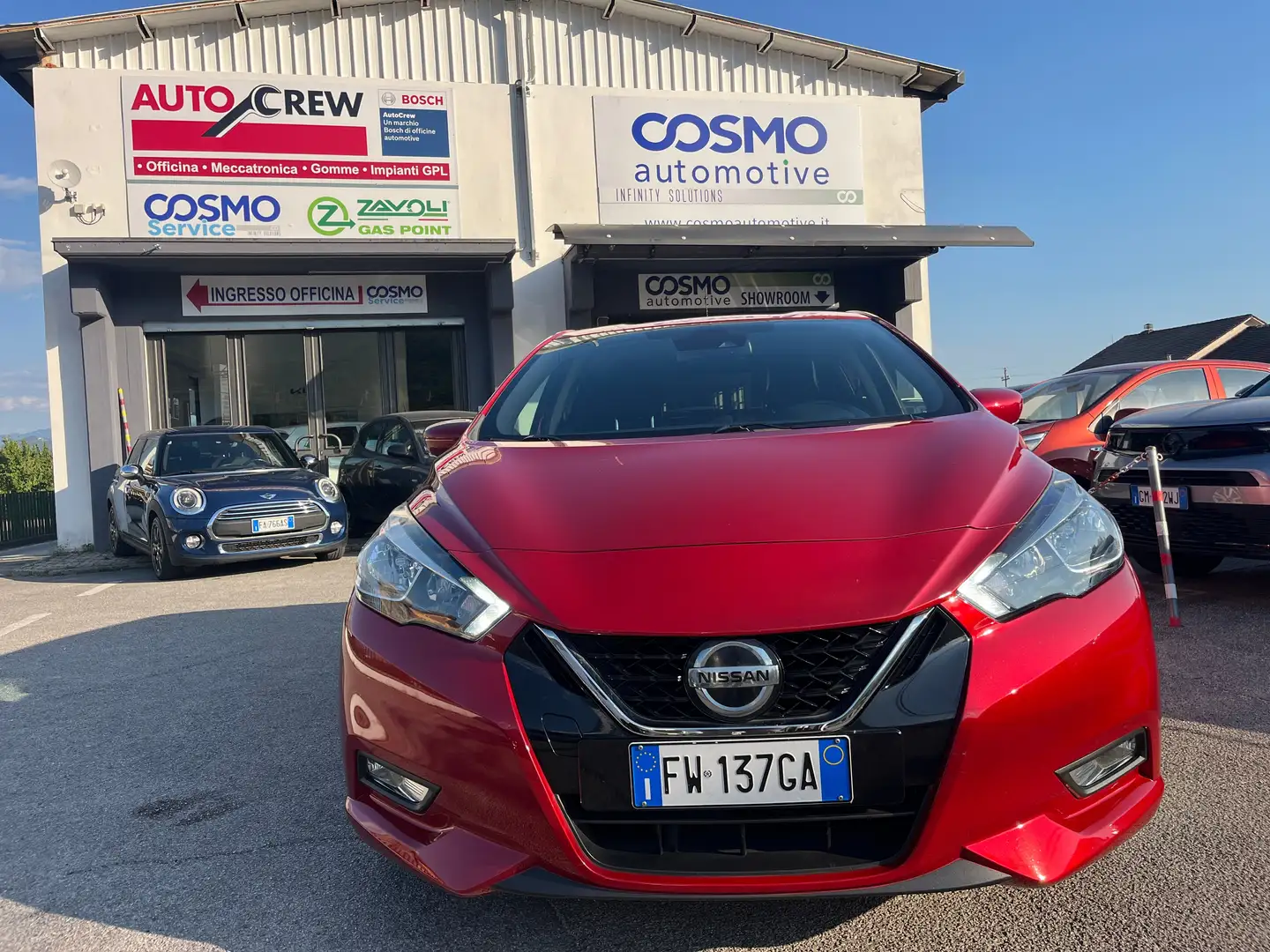 Nissan Micra Micra 1.2 dig-s Acenta 98cv auto E6 Rosso - 2