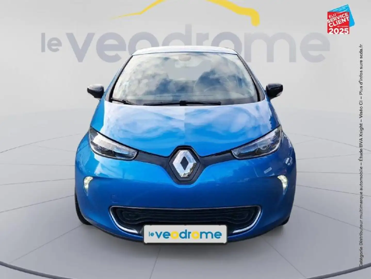 Renault ZOE Intens charge normale Type 2 GPS Camera Location de batterie Bleu - 2