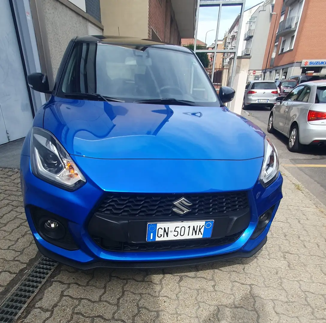 Suzuki Swift Sport 1.4 Hybrid Boosterjet Bleu - 1