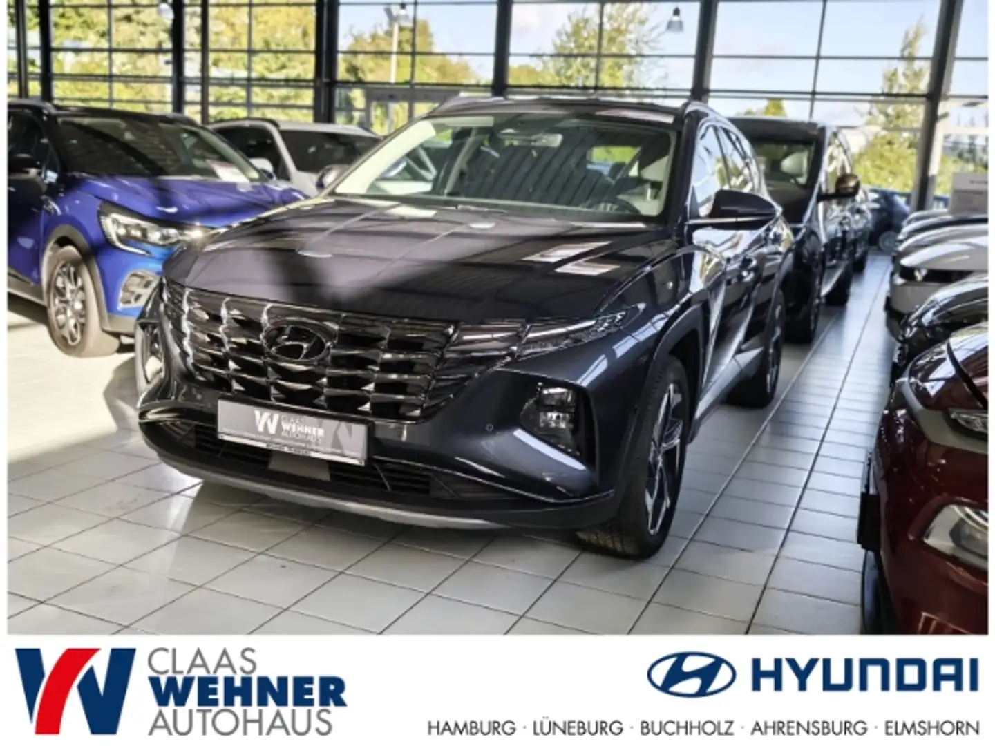 Hyundai TUCSON Hyundai Plug-in-Hybrid 1.6 T-GDi 265PS 6-AT 4WD TR Schwarz - 1