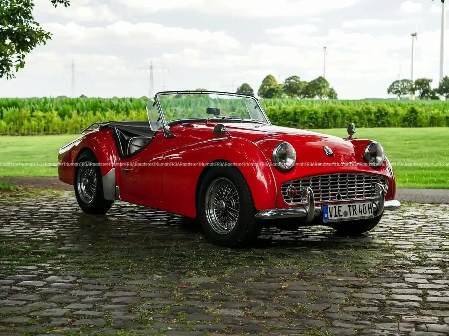Triumph TR3 3A Roadster Rot - 1