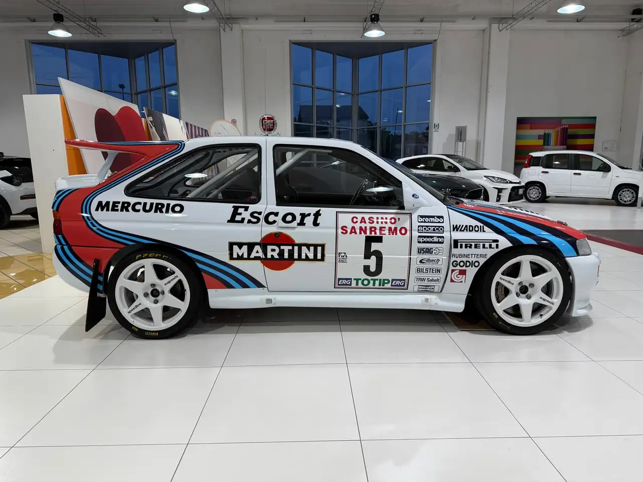 Ford Escort RS Cosworth Gr.A Martini ex Jolly Club, foto 4