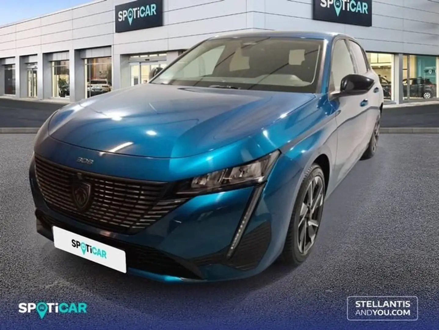 Peugeot 308 1.2 PureTech S&S Allure 130 Azul - 1