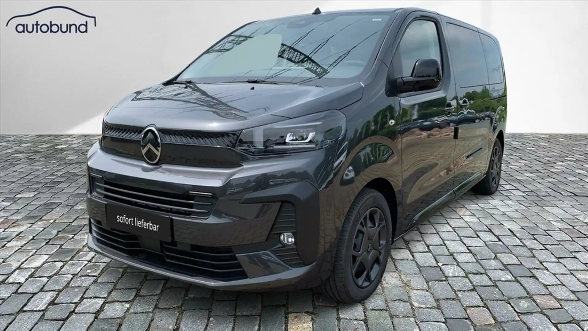 Citroen Spacetourer 2,0 Blue HDi Neu Autom Plus M 8-Sitzer DAB KLIMA Gris - 1
